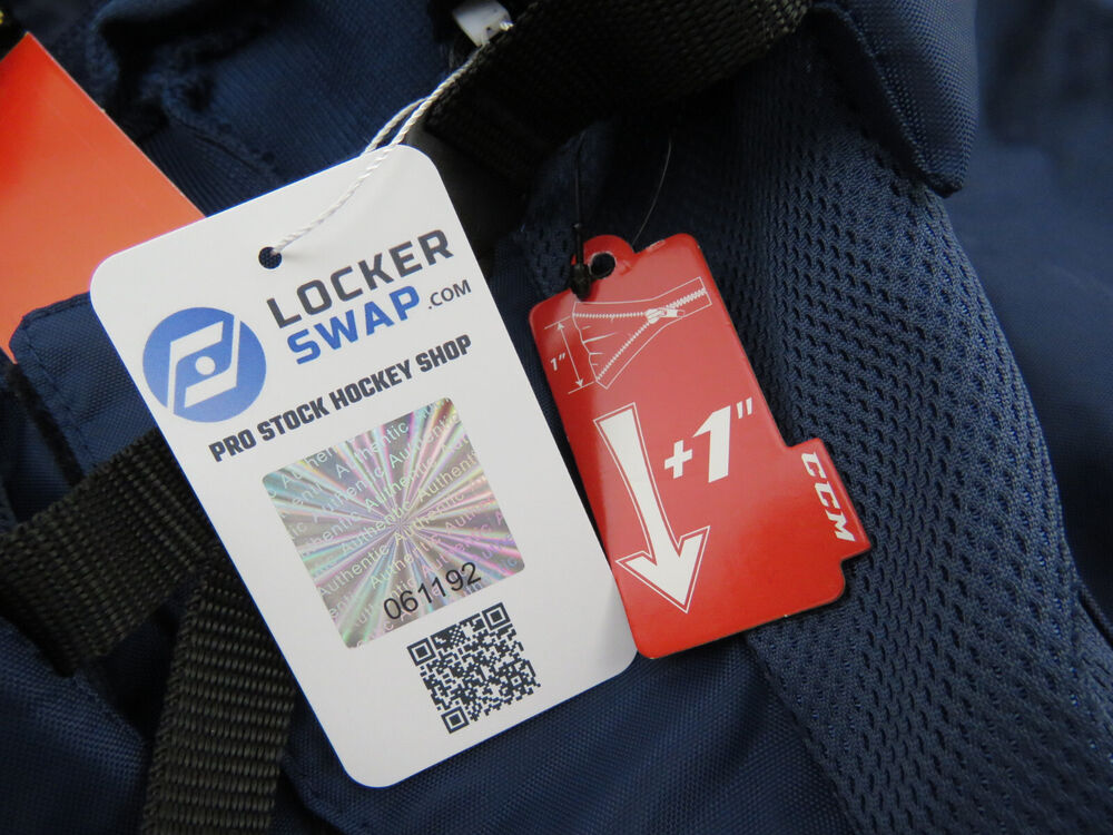 New CCM Tacks Navy Blue NHL Pro Stock Hockey Player Girdle Pant Shell