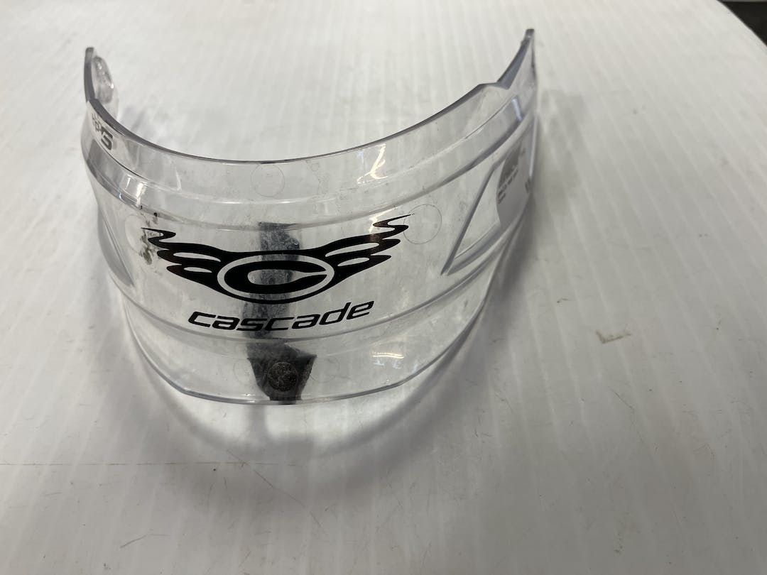 Used Cascade Throat Guard Sm Lacrosse Facial Protection SidelineSwap