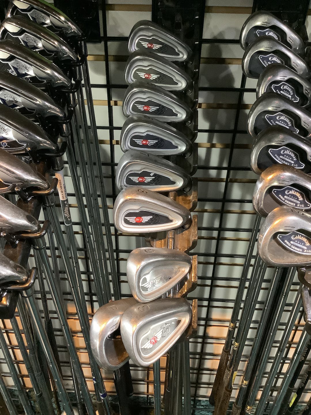 Used Zevo Zv2 3isw Regular Flex Graphite Shaft Iron Sets SidelineSwap