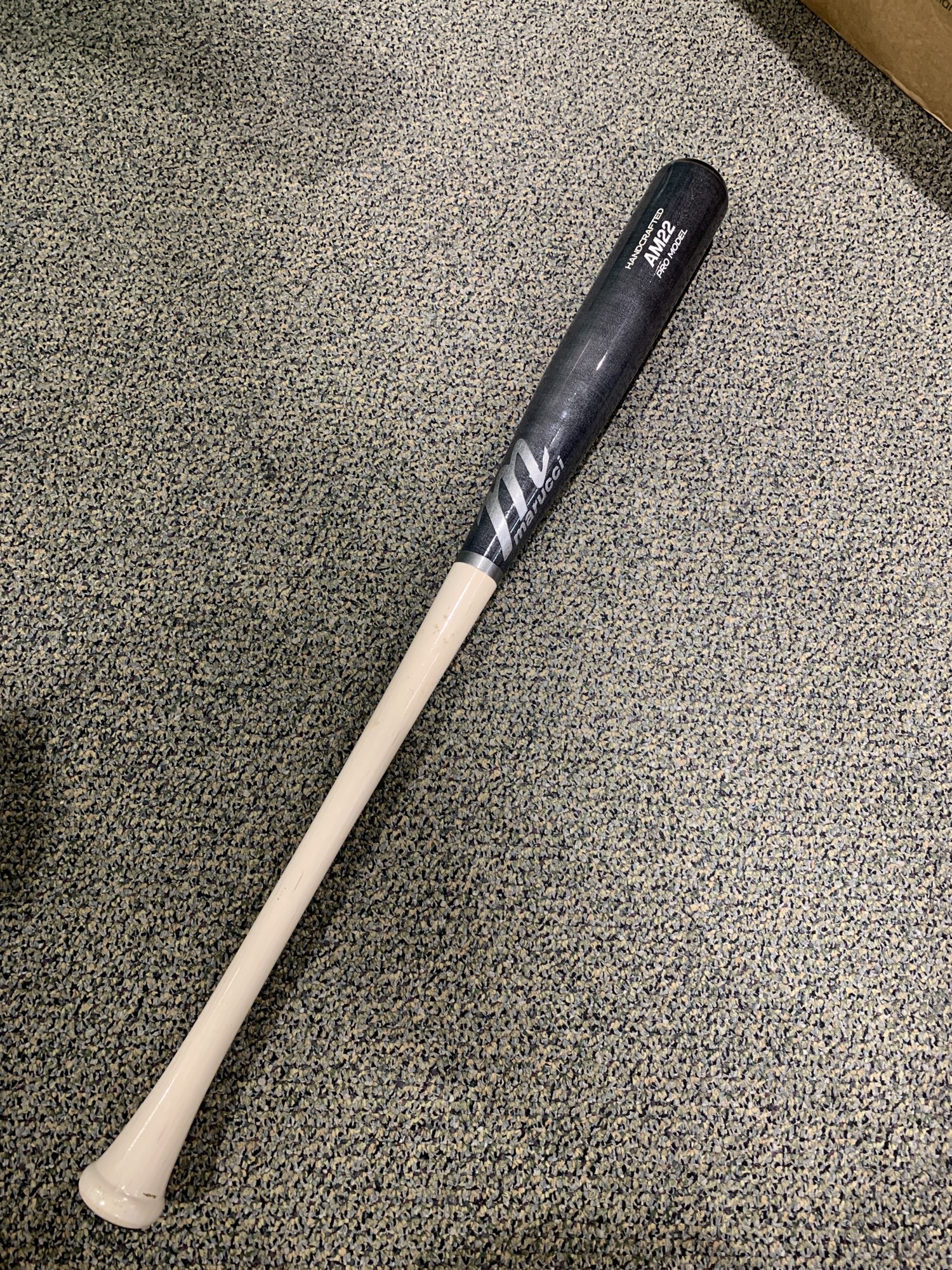 Used Marucci AM22 Pro Model (33") Wood Baseball Bat 30OZ (3