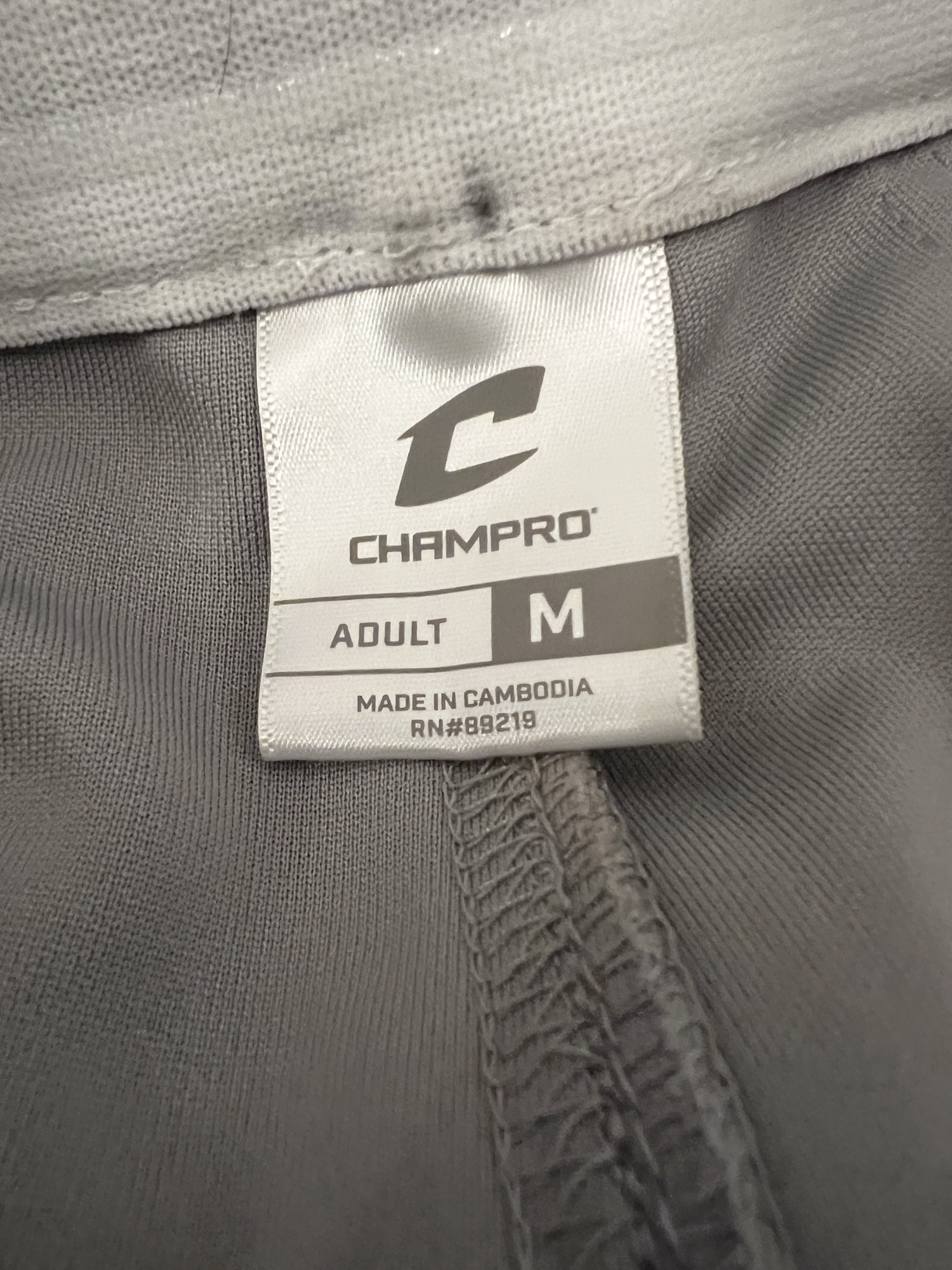 New Champro Baseball Knickers Medium Grey With Black Game Pants ...