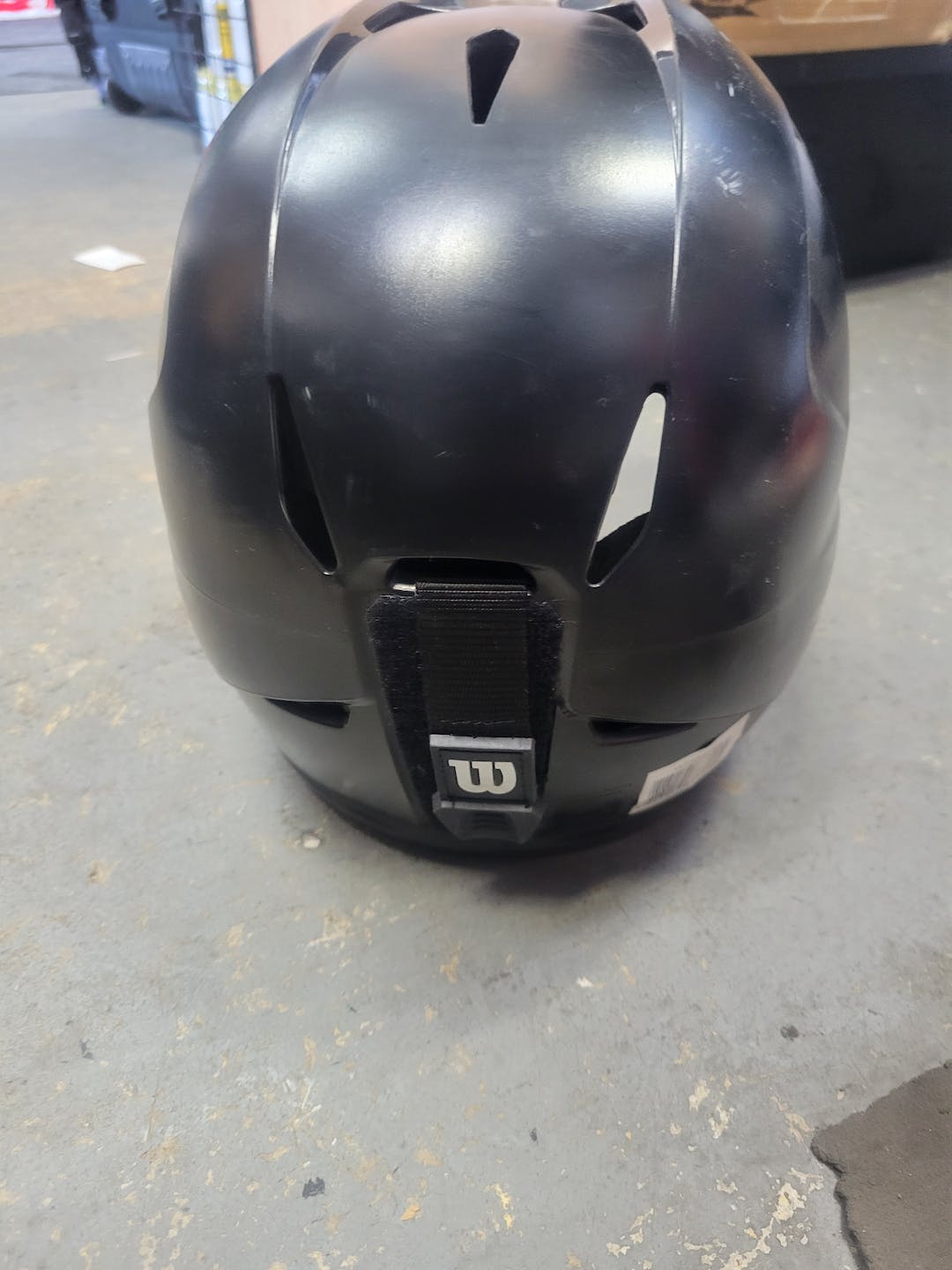 Used Wilson Batting Helmet Lg Standard Baseball And Softball Helmets