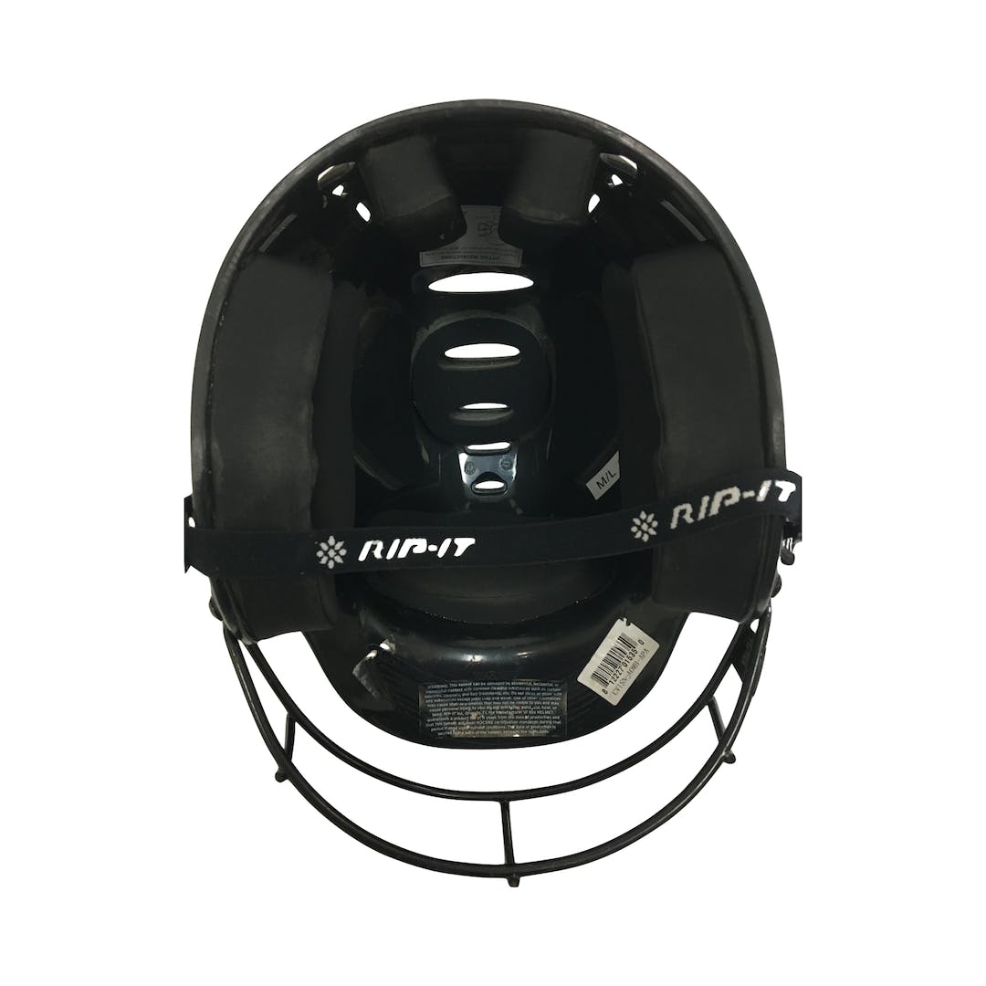 Used Ripit Helmet W Mask M L Baseball And Softball Helmets SidelineSwap