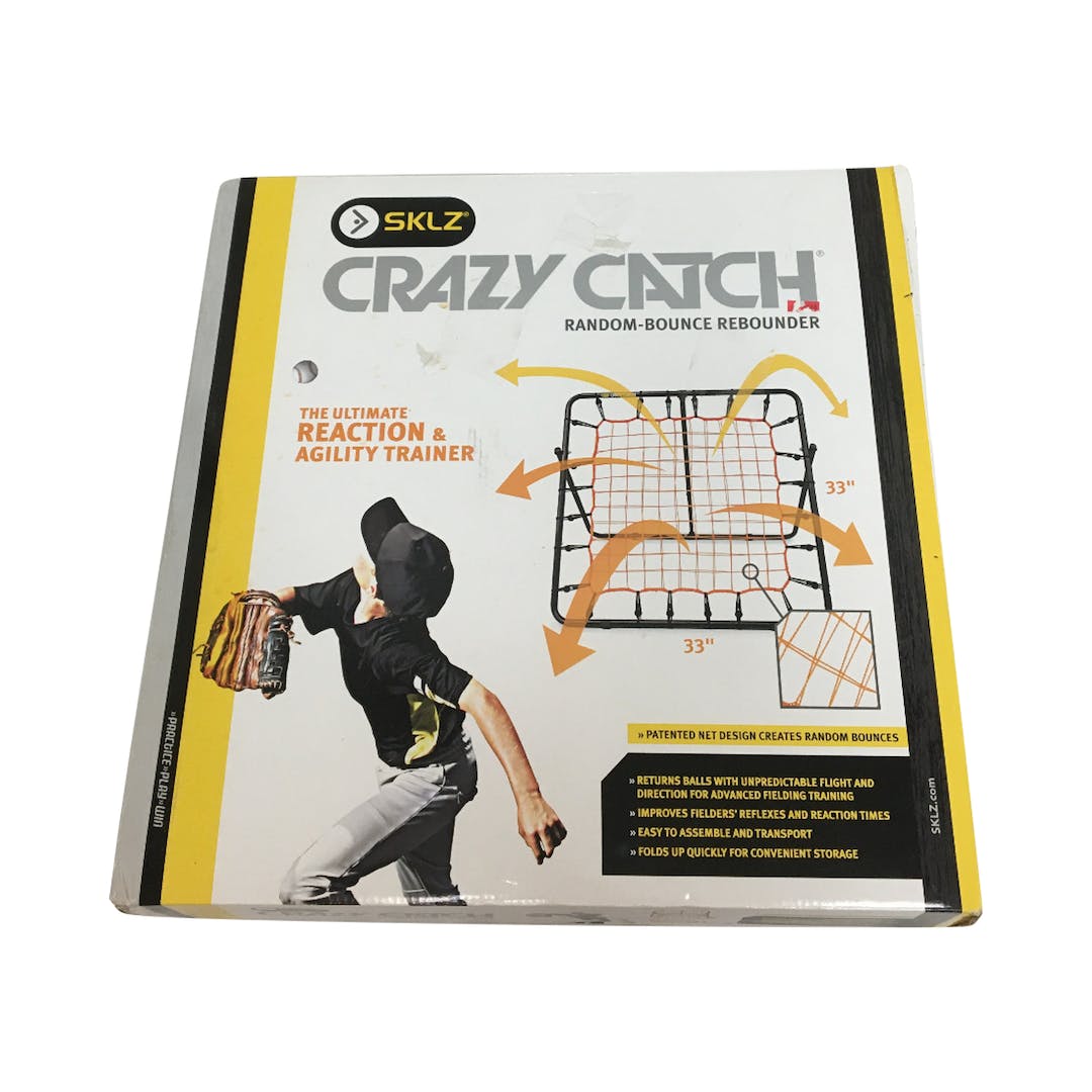 New Sklz Crazy Catch Rebound Net Baseball And Softball Training Aids