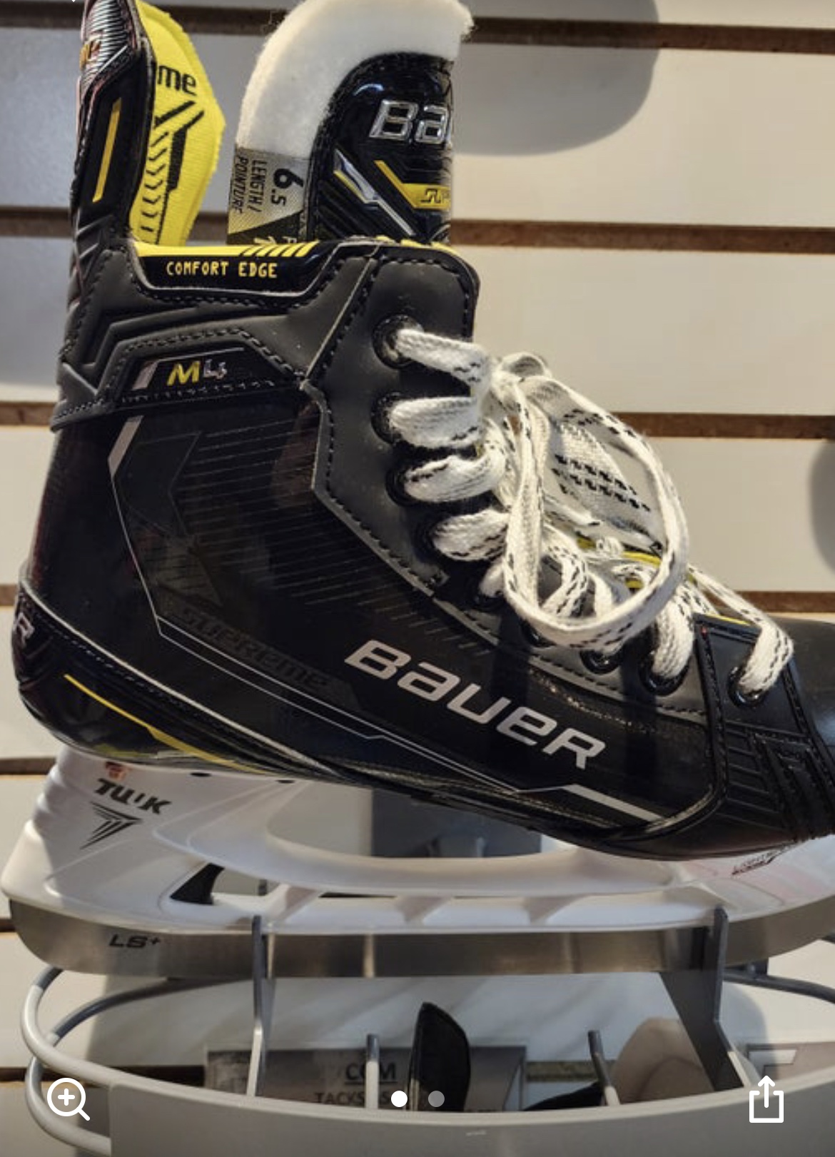 New Bauer Size 5 Supreme M4 Hockey Skates SidelineSwap