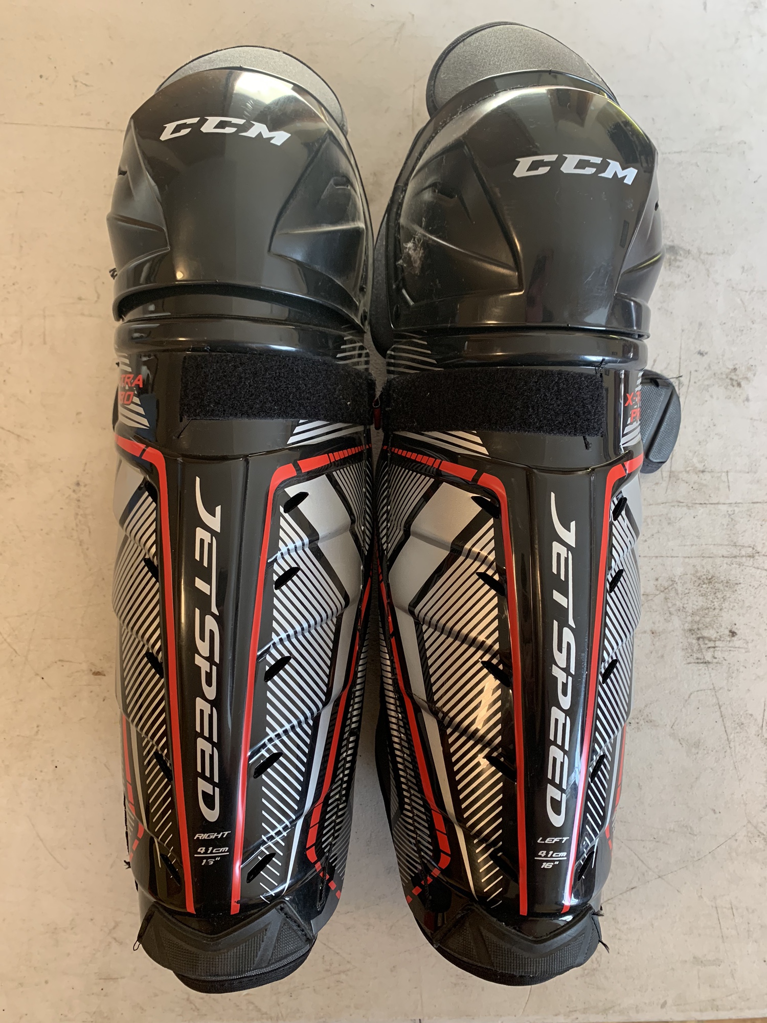 CCM Jetspeed FT4 pro Shin Pads SidelineSwap