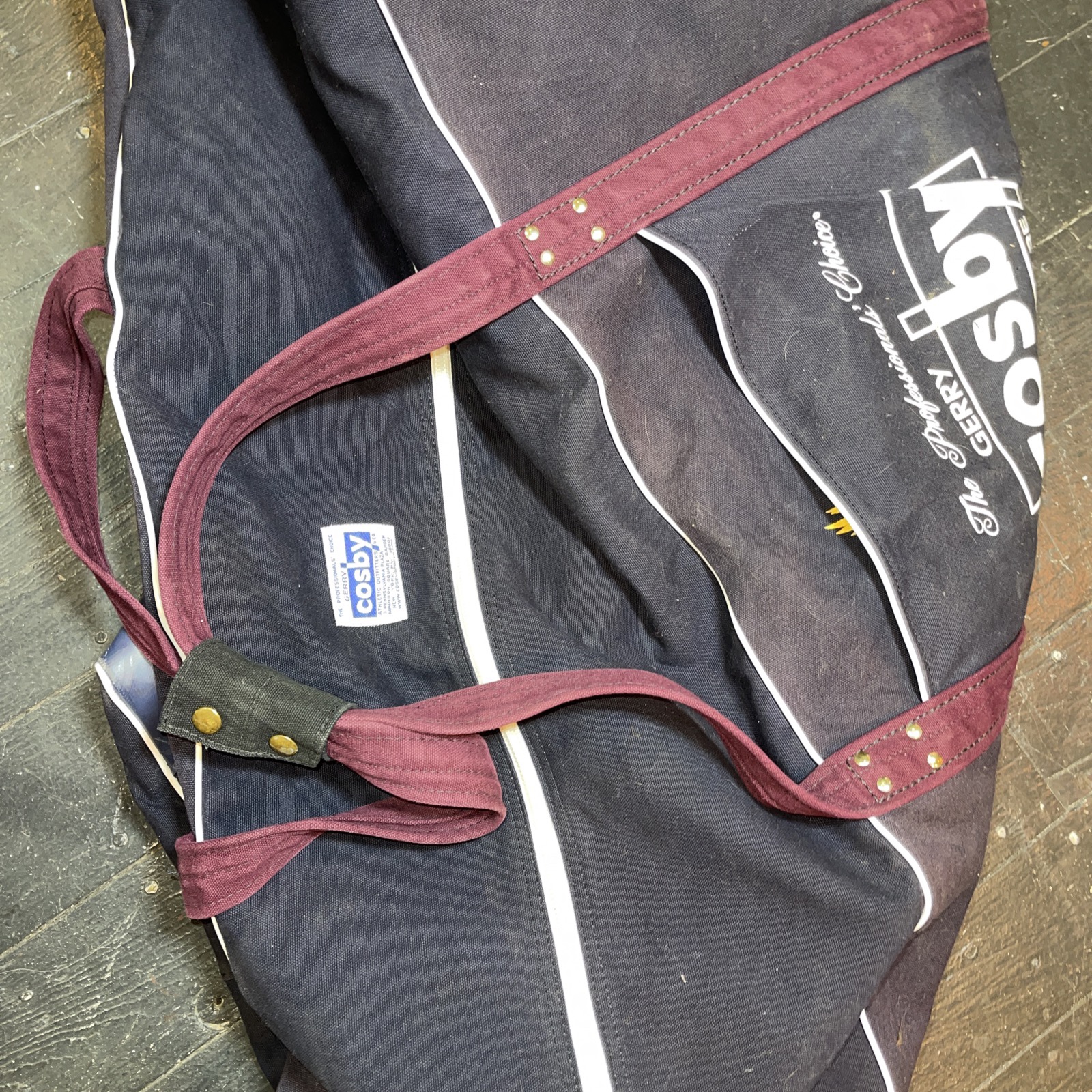 Gerry Cosby Hockey Bag NYC Rangers old school SidelineSwap