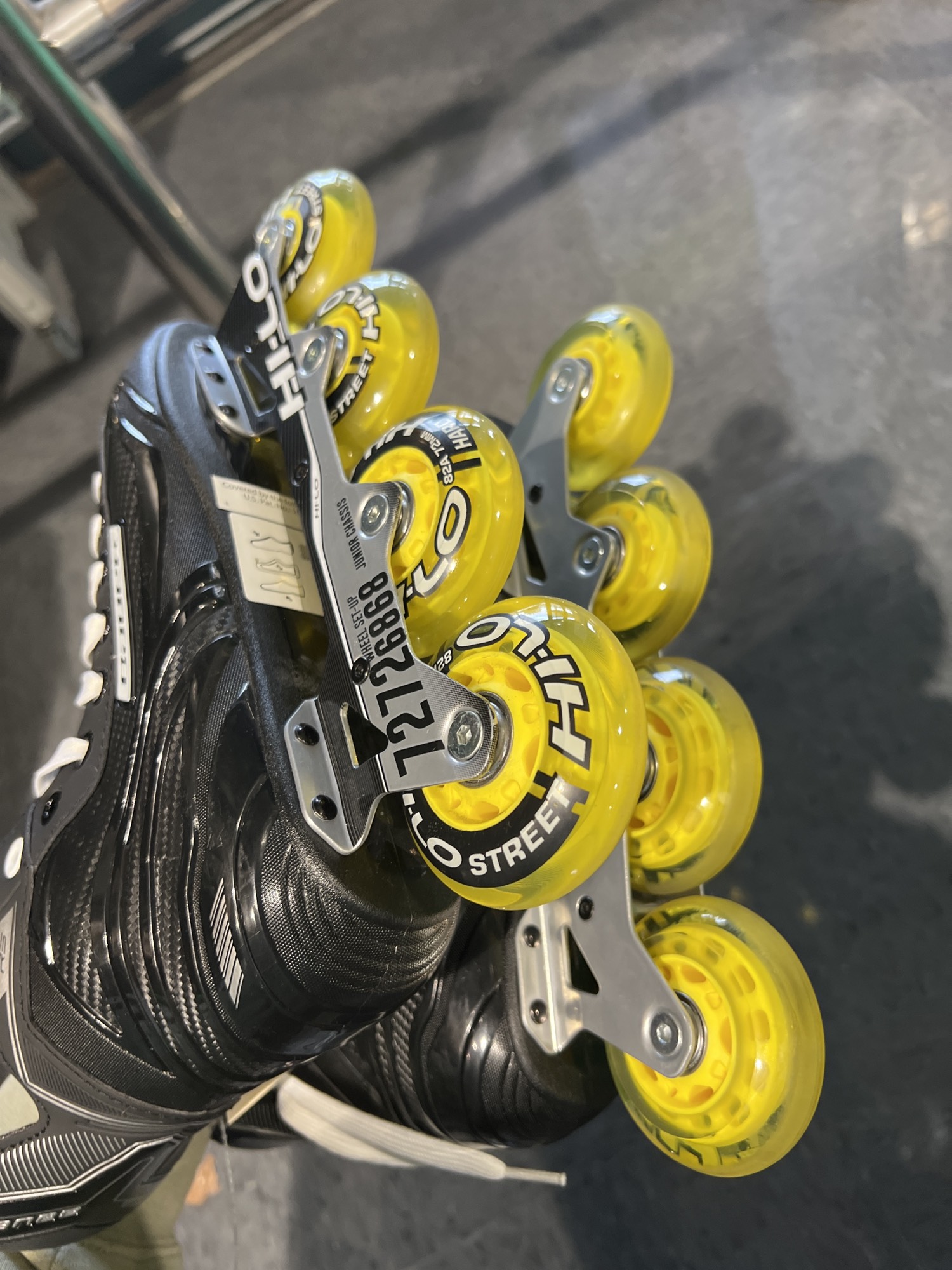 Used Bauer RS Inline Skates 5.0 SidelineSwap