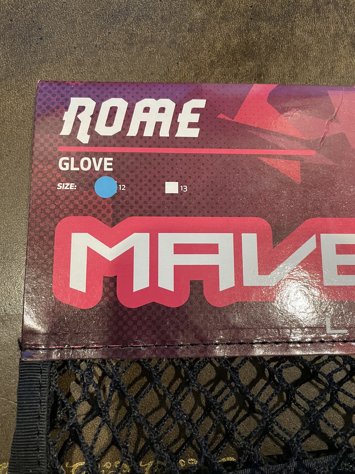 New Player's Maverik 12" Rome Lacrosse Gloves SidelineSwap