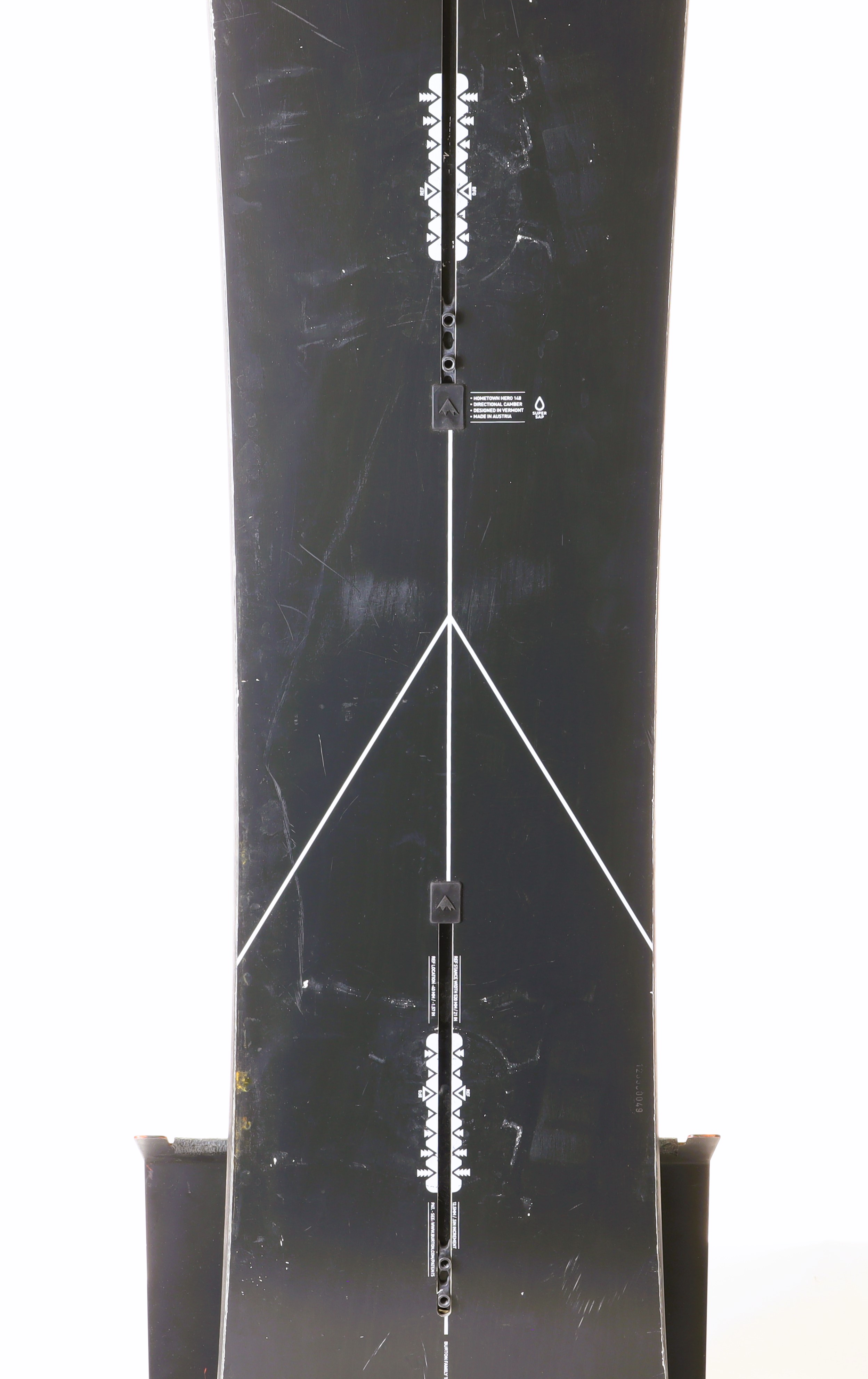 Used Burton Hometown Hero Snowboard without bindings, size