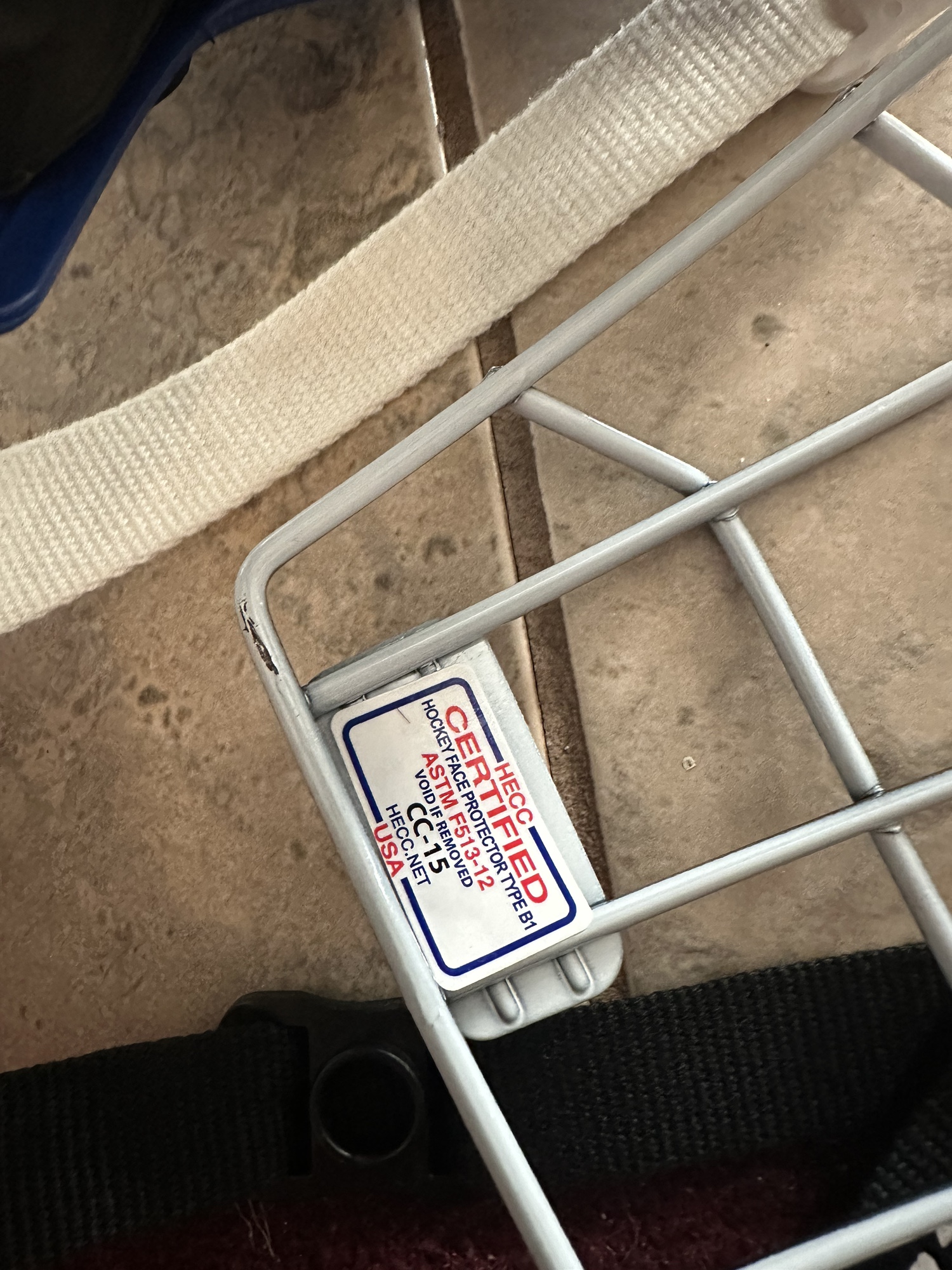 New Large Bauer Helmet blue SidelineSwap