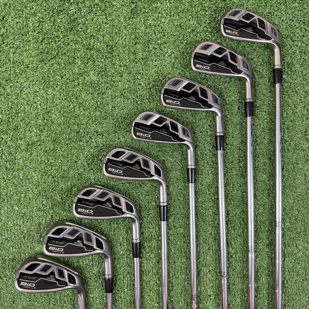 Cobra Bio Cell Plus + Red Iron Set 4PW GW True Temper S300 Steel Stiff