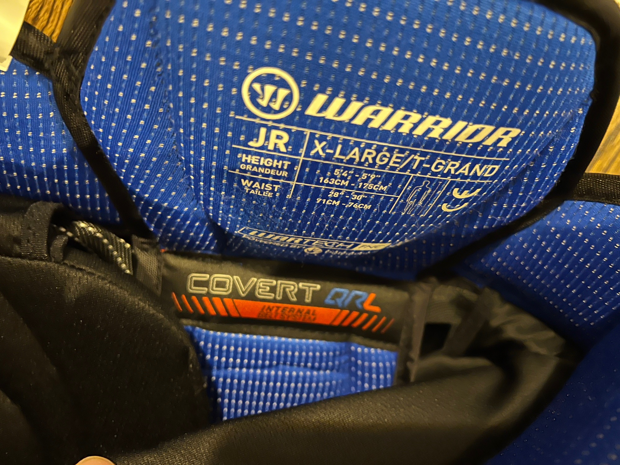 Warrior Convert QRL Jr. Extra Large Ice Hockey Pants SidelineSwap