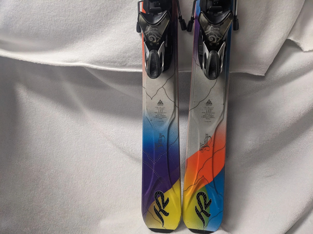 K2 Super Stitious Super Model Series Skis w/Marker Bindings Size