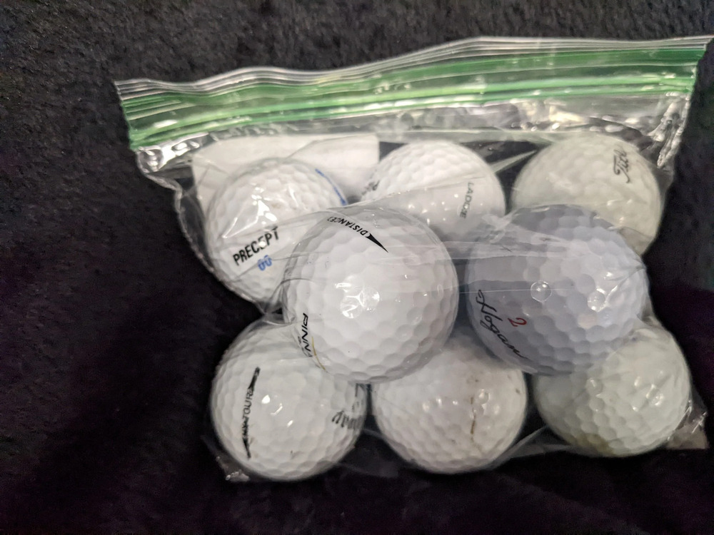 Golf Balls 10 Balls Color White Condition Used SidelineSwap