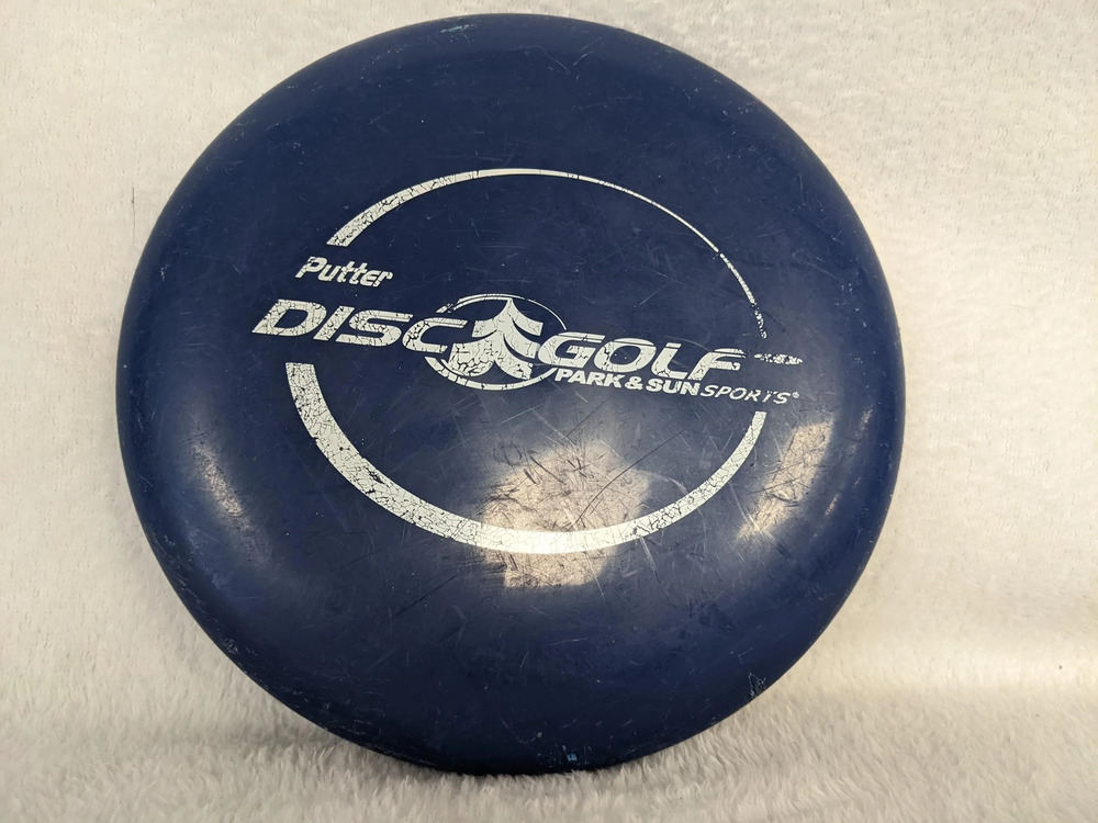 Park & Sun Putter Disc Golf Disc Size 8.5 In Color Navy Blue Condition