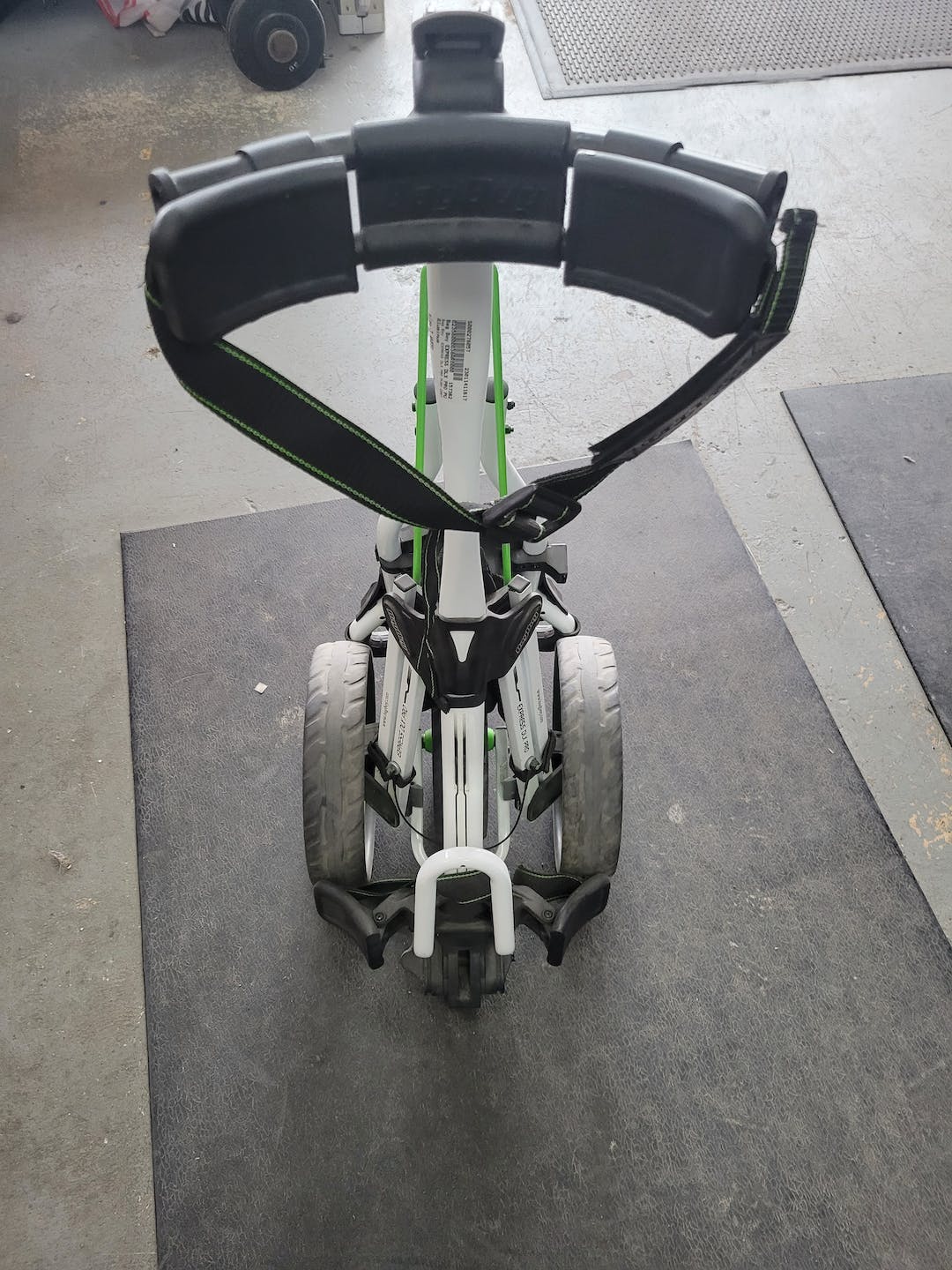 Used Bag Boy Express Dlx Pro Push Cart 3 Wheel Aluminum Golf Carts