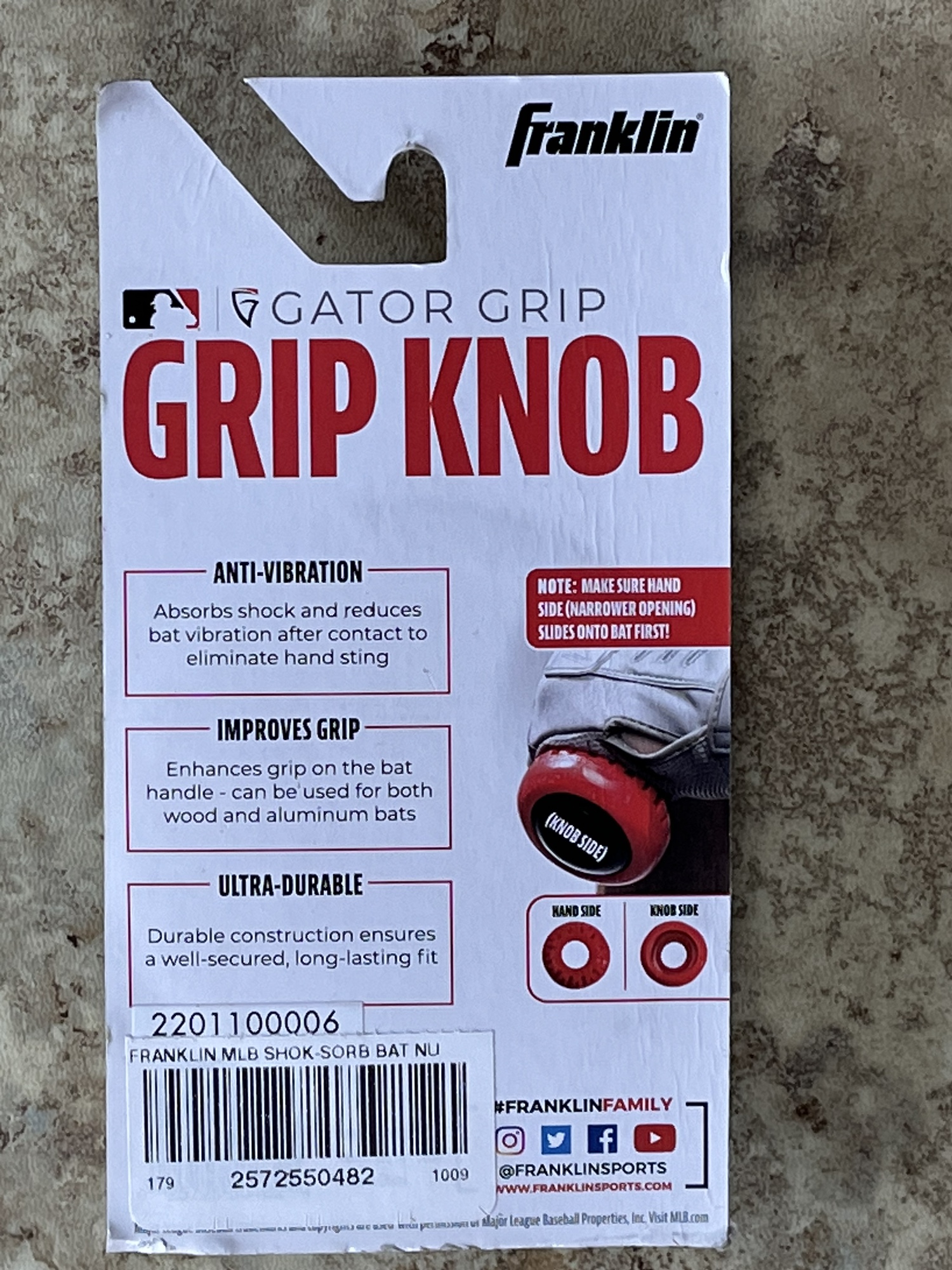 Franklin Gator Grip Knob SidelineSwap