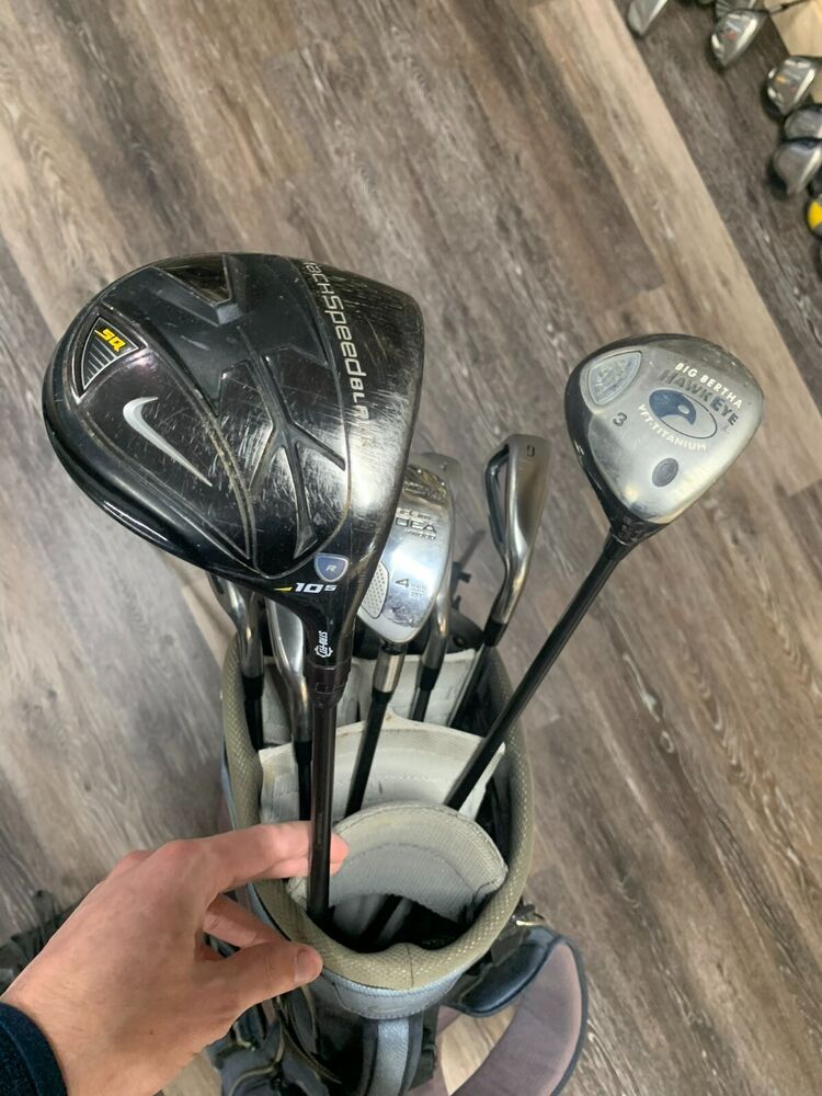 Complete Set of Nike Golf Clubs + Nike Bag SidelineSwap