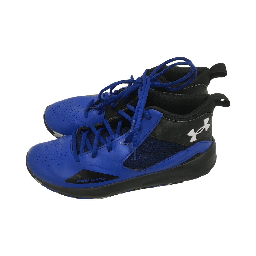 Used Under Armour Lockdown 5 Senior 8.5 Basketball Shoes SidelineSwap