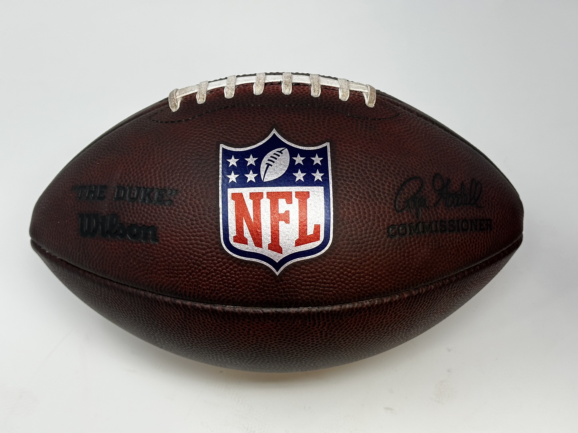 Game Prepped NFL Game Ball Wilson The Duke Official Leather Football