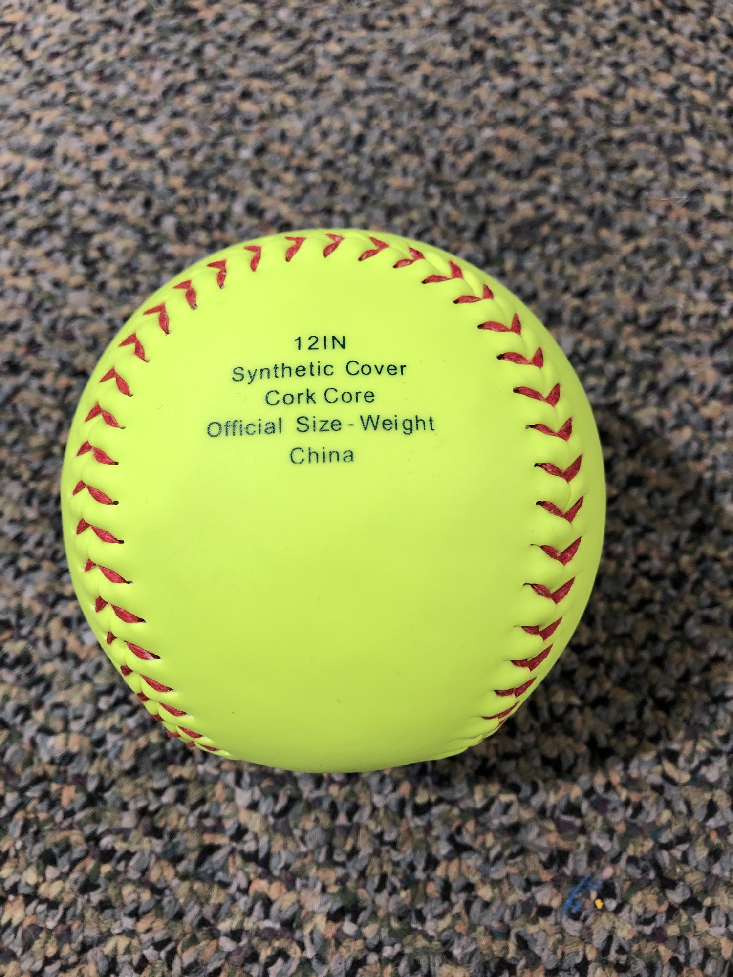 Used DICK'S Sporting Goods 12'' Slowpitch Practice Softballs 12 Pack