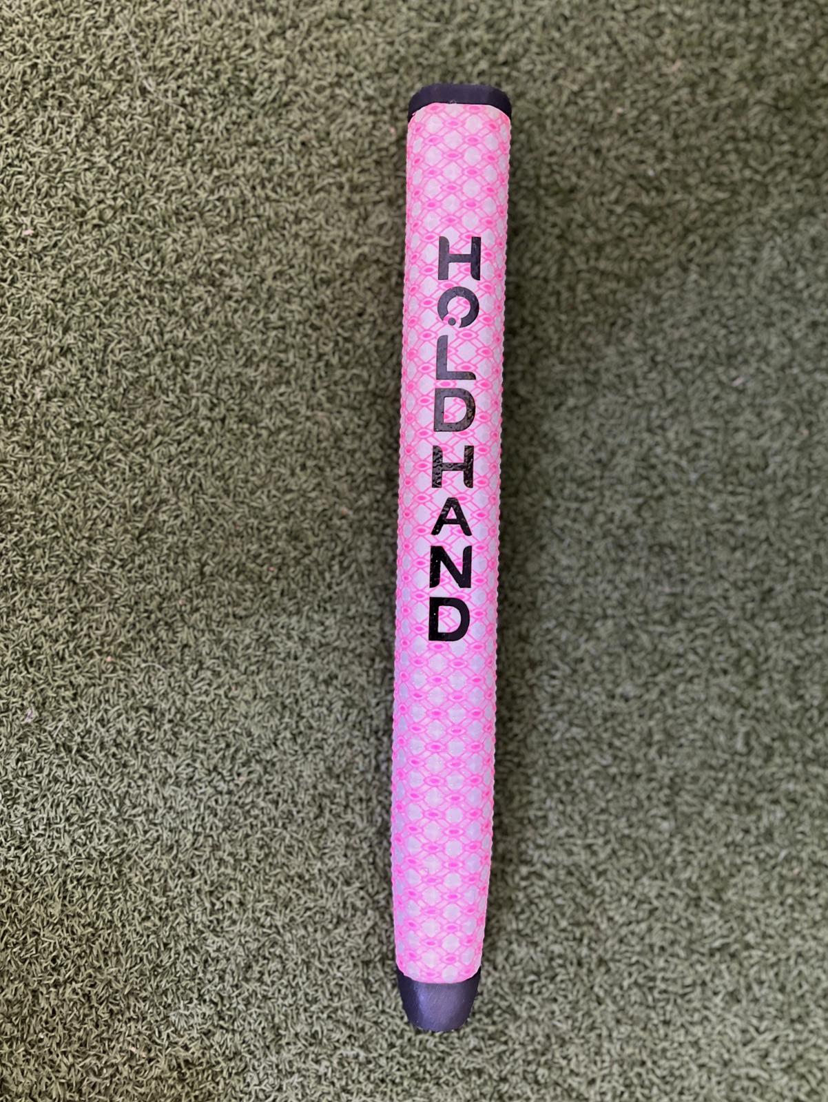 HoldHand Antislip Golf Putter Grip With Silicon Dot Microfiber, Pink