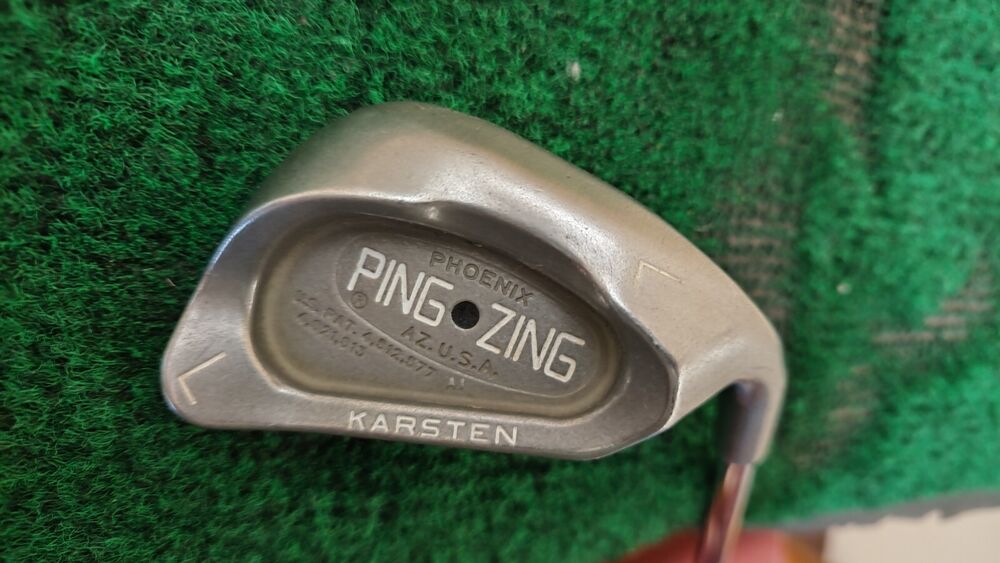 Ping Zing Black Dot Lob Wedge LW Steel Shaft SidelineSwap