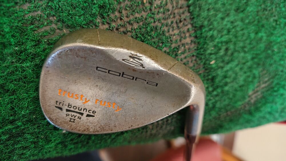 Cobra Trusty Rusry tribounce Sand Wedge SW 55 Degree S200 Dark Steel