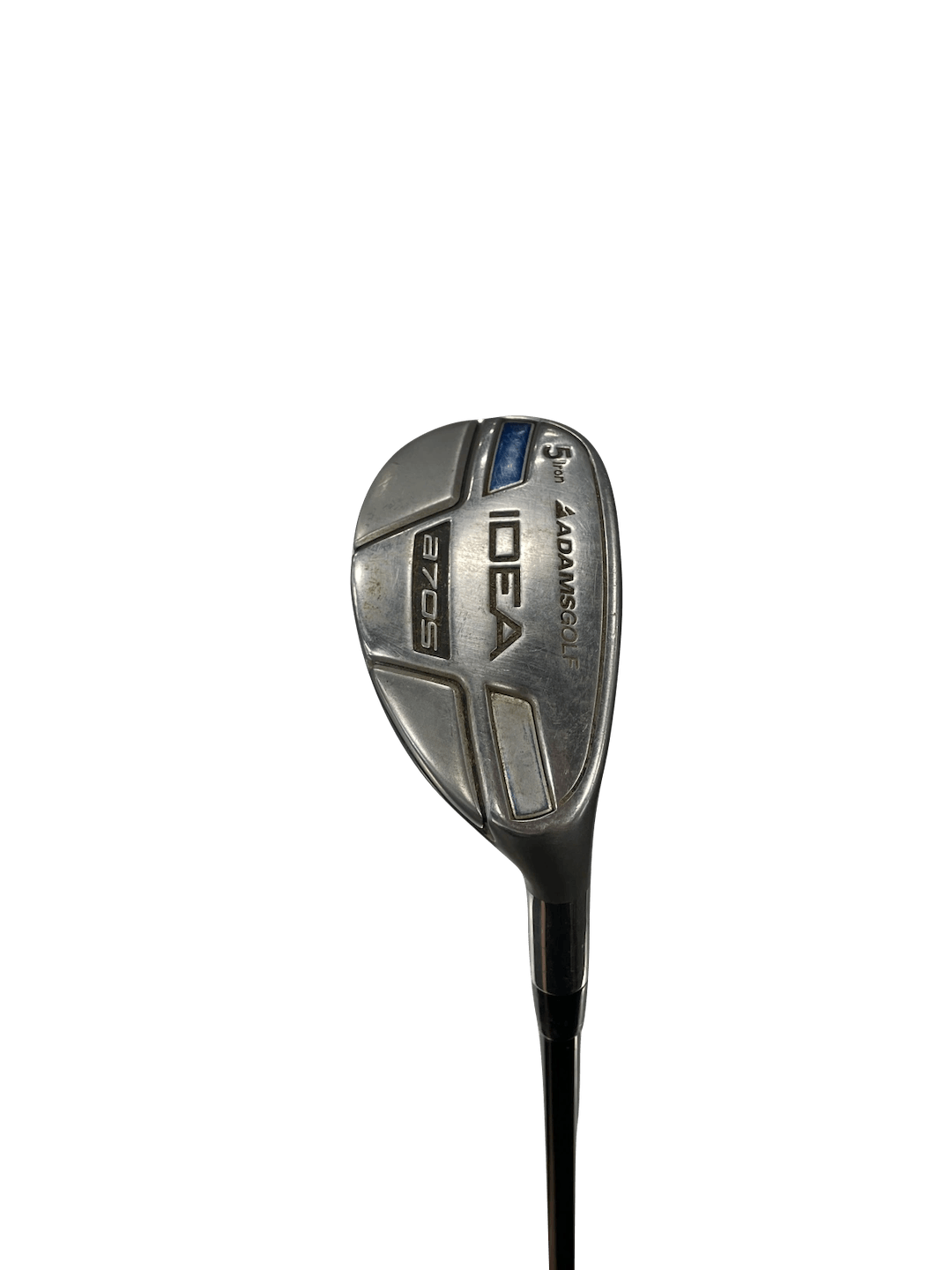 Used Adams A7os 5 Hybrid Regular Flex Graphite Shaft Hybrid Clubs