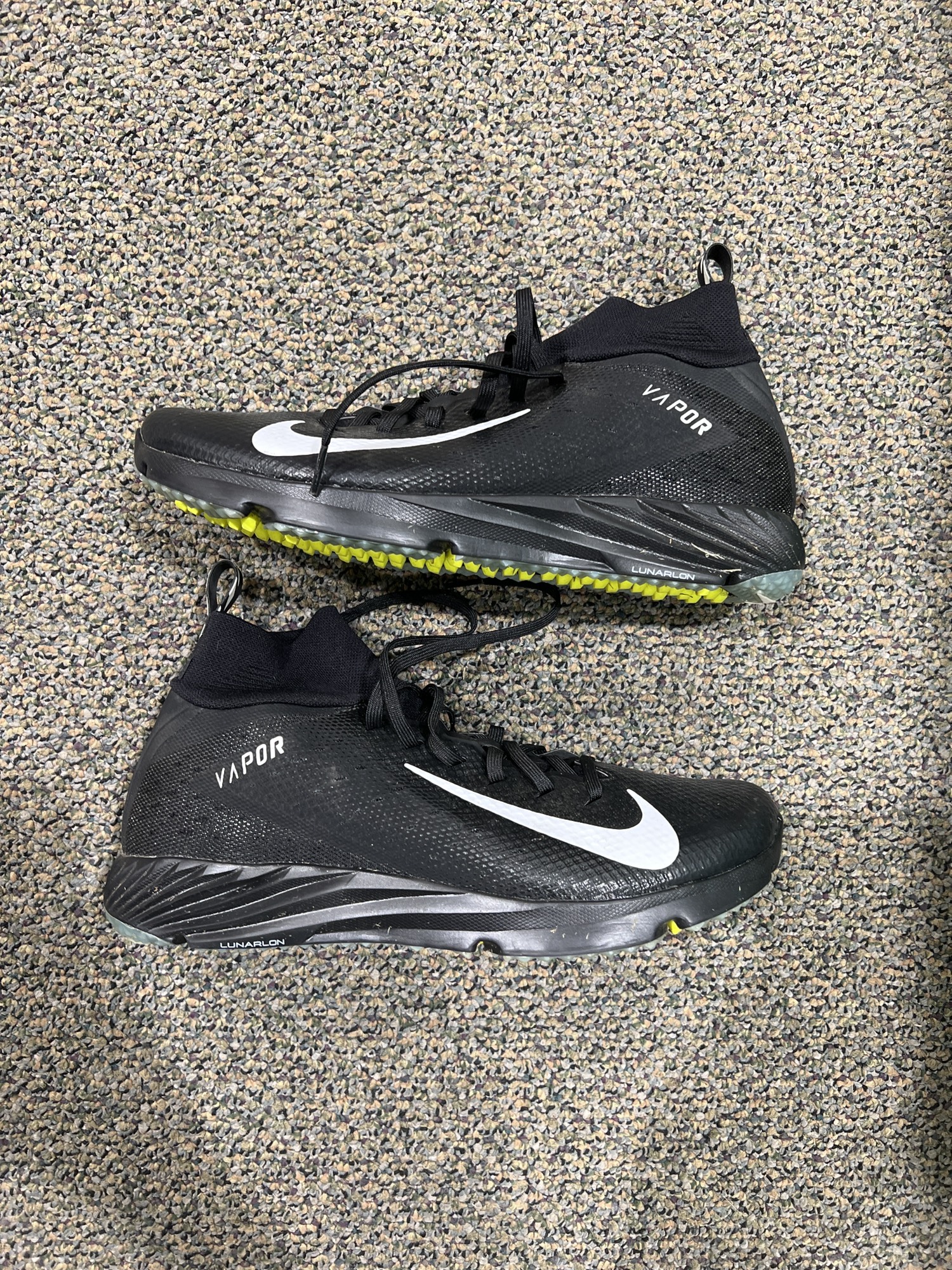 nike vapor lunarlon football cleats