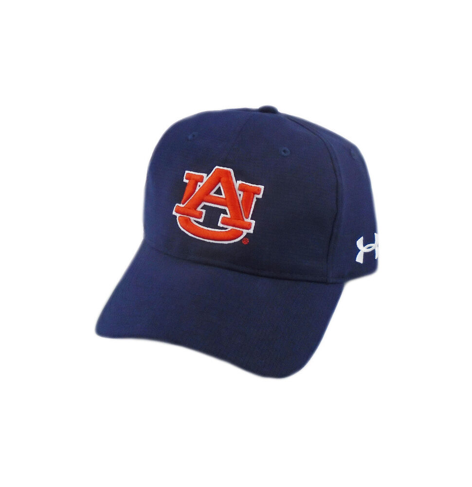 NEW Under Armour Auburn Tigers Airvent Coolswitch Navy Adjustable Hat