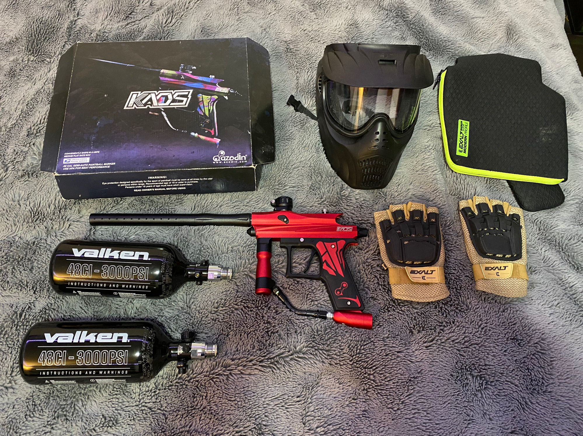 Used Paintball Package SidelineSwap