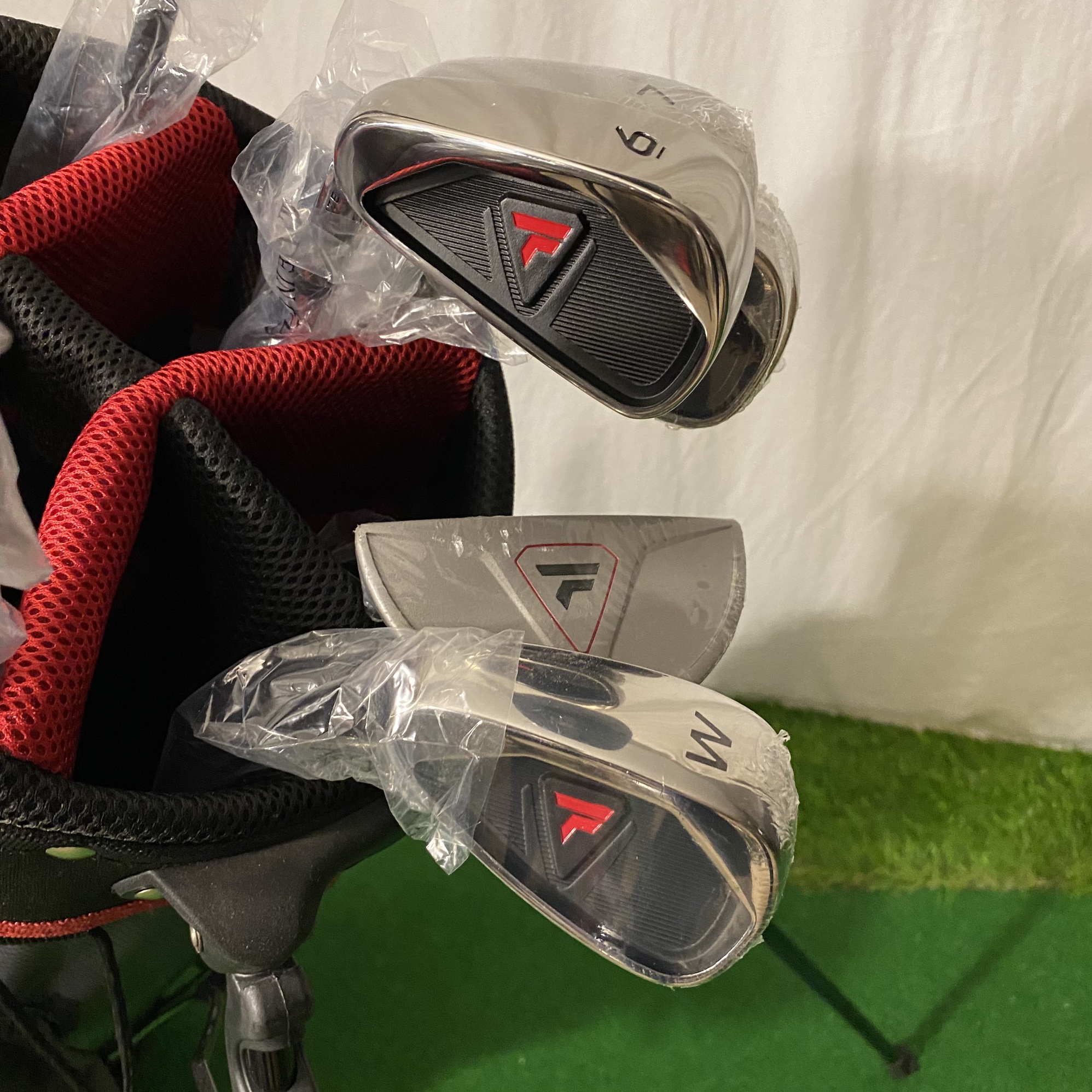 New Left Handed Top Flight Golf Club Set With Everything You Need