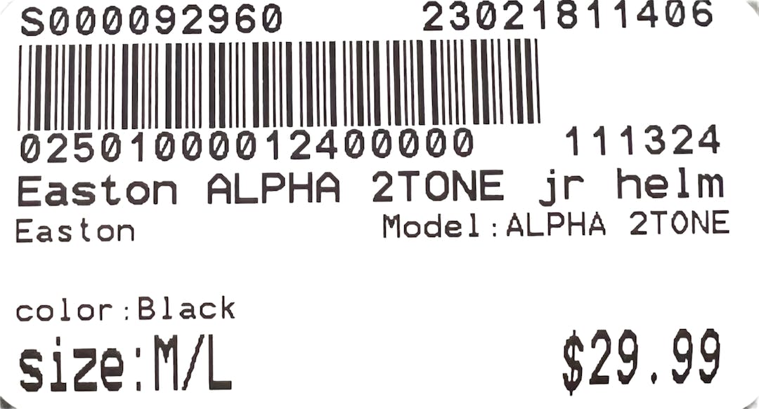 Used Easton Alpha 2tone M L Baseball And Softball Helmets SidelineSwap