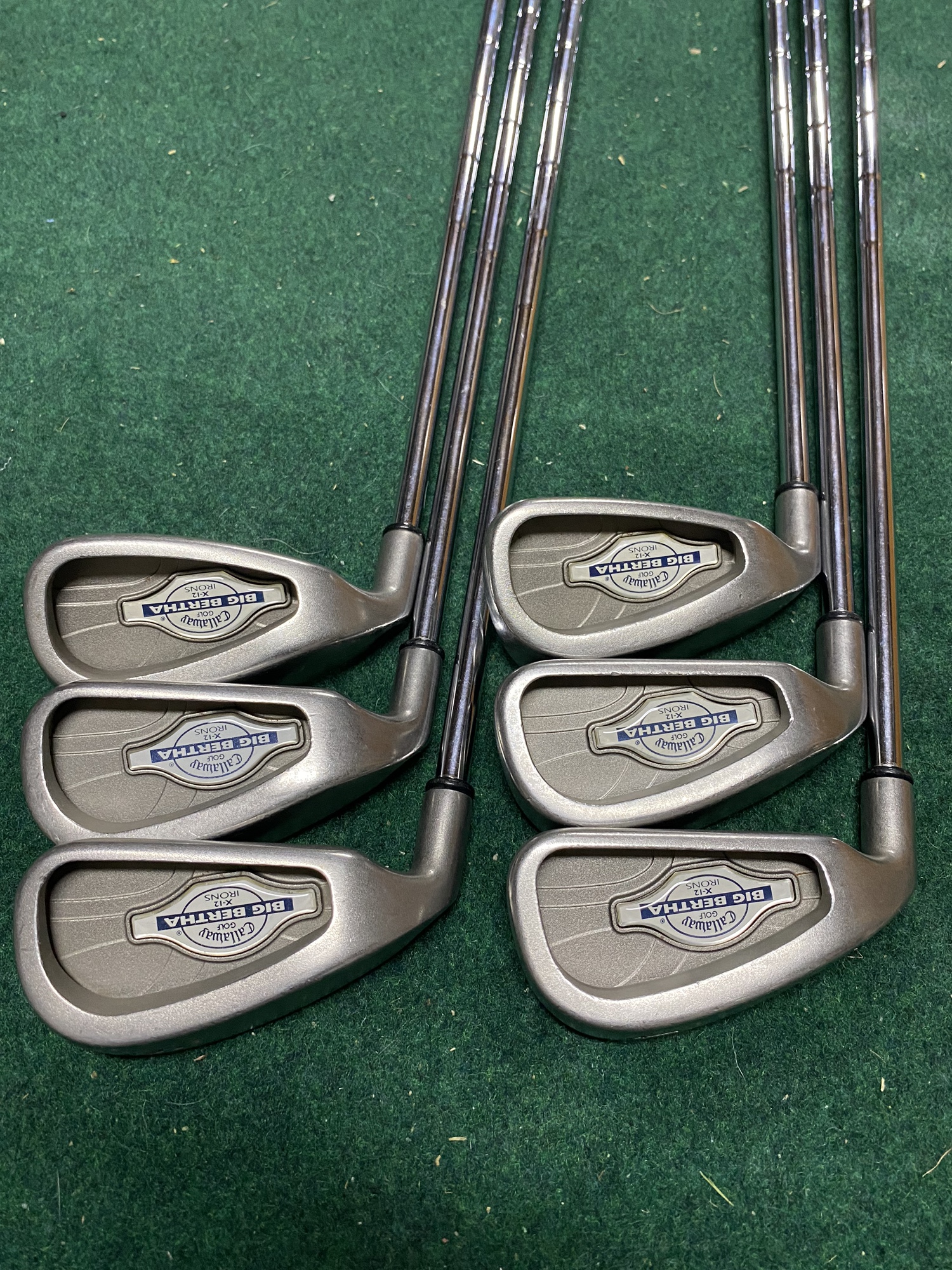 Callaway LH Iron Set Big Bertha Game Improvement 49, New Grips