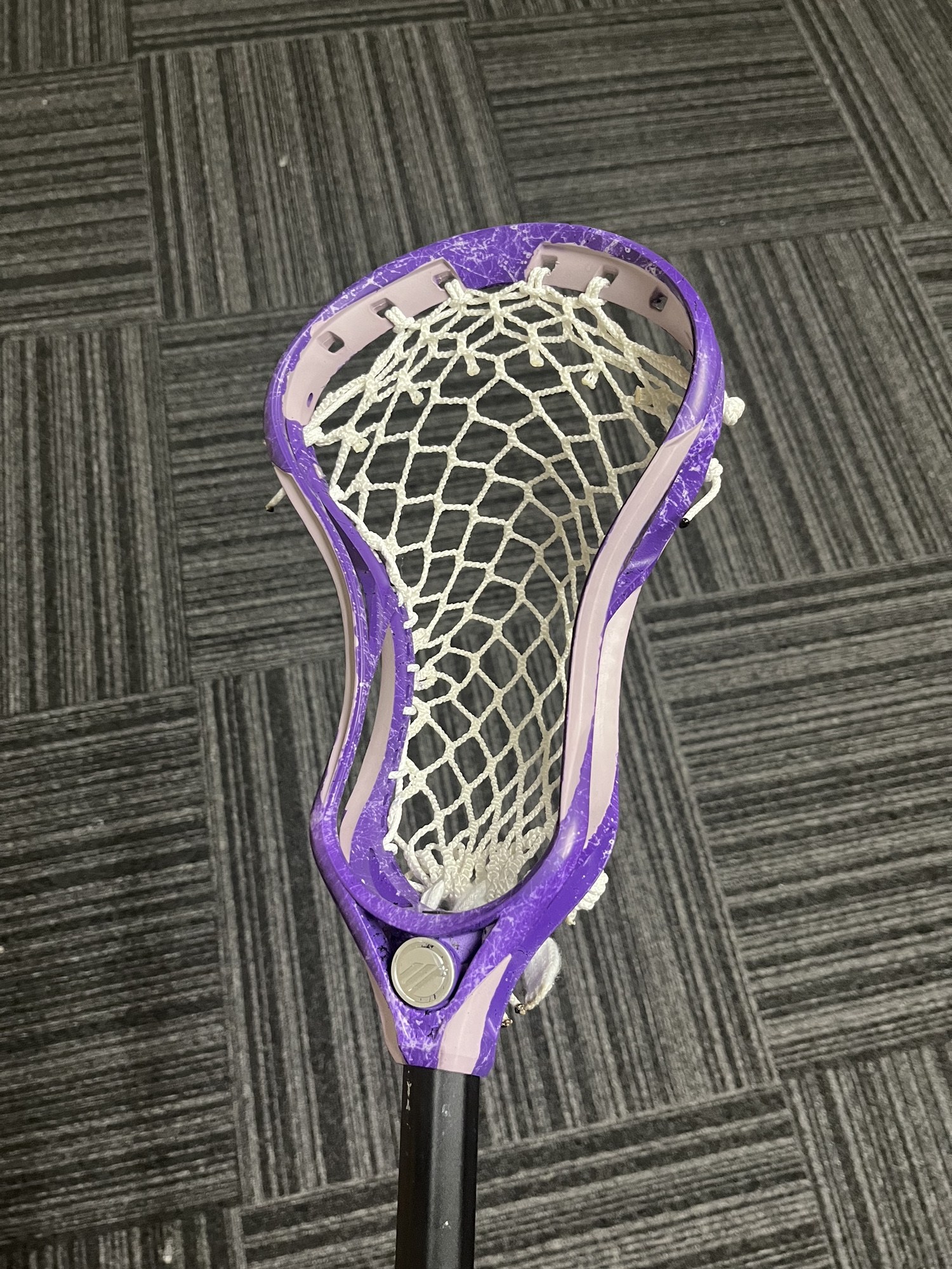 New Purple Maverik Tactik 2.0 W/ TMD 6d Dyed Lacrosse Head SidelineSwap