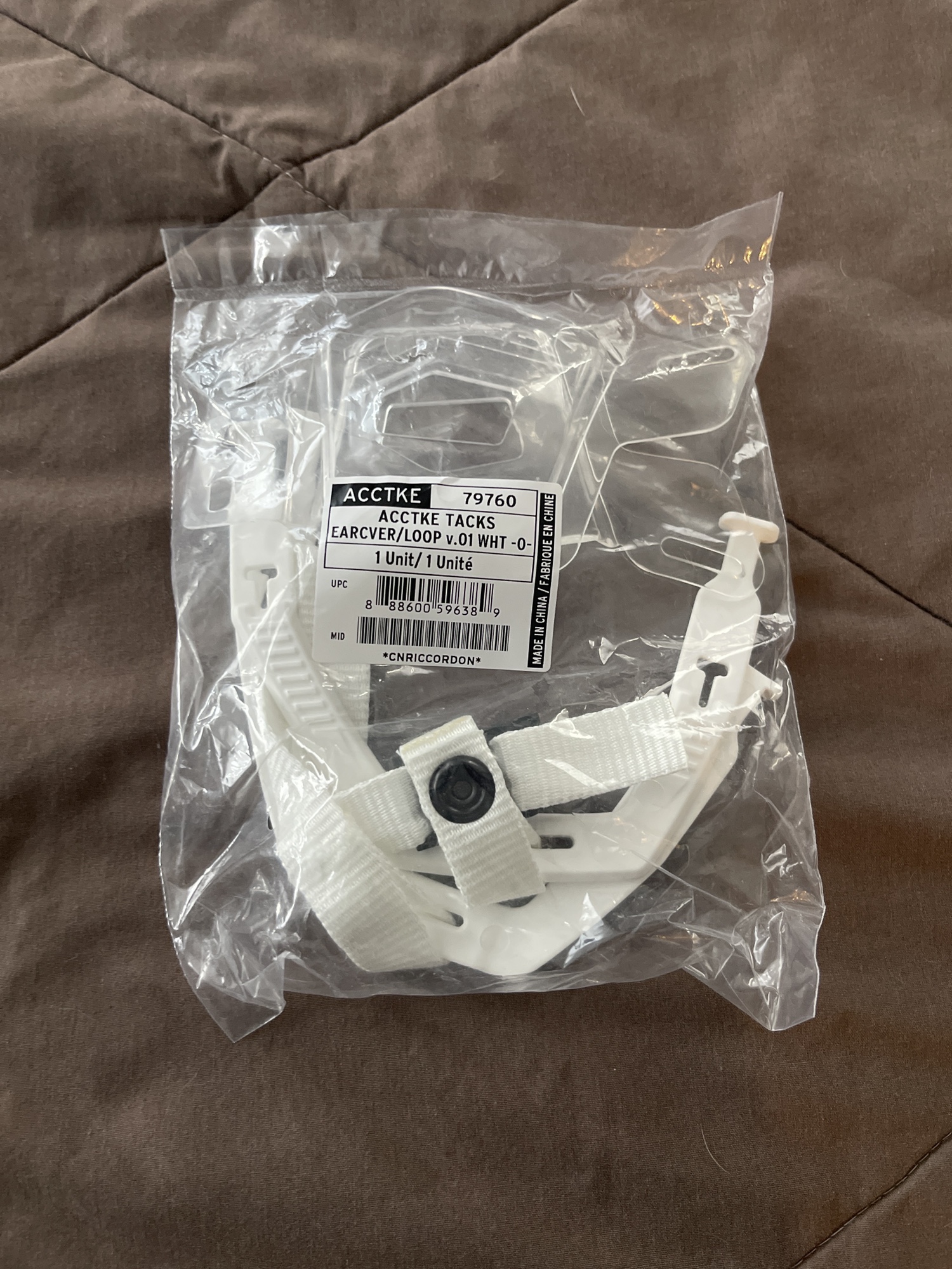 CCM Tacks Helmet Parts Kit Ear Loops SidelineSwap