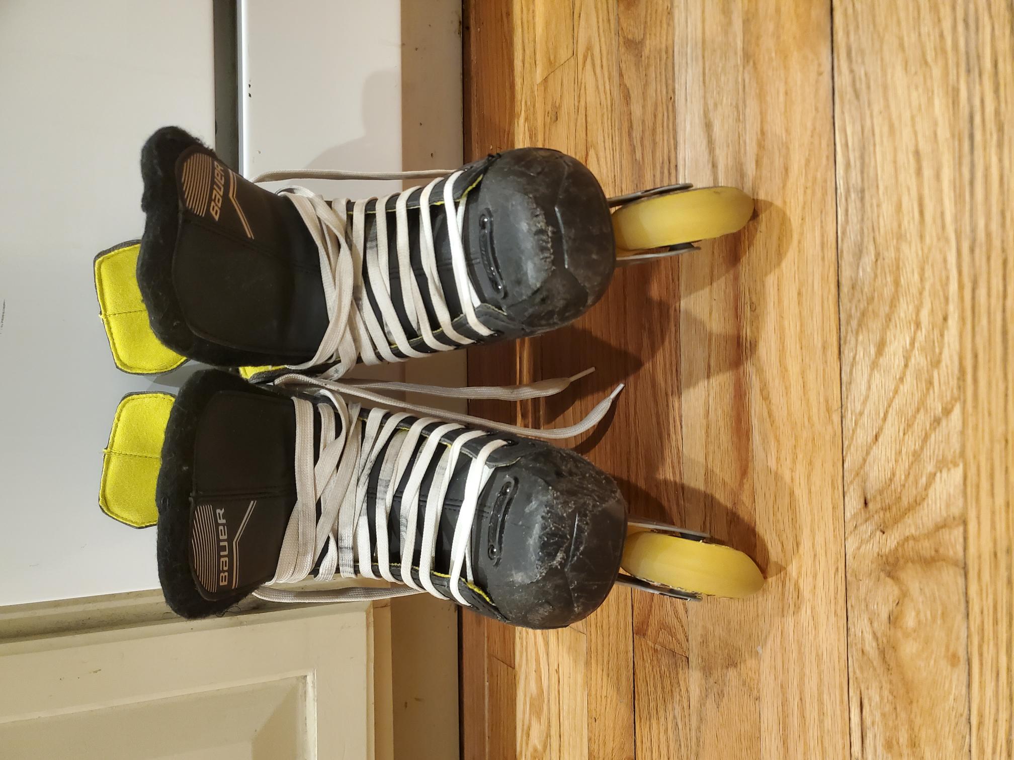 Used Bauer RS Inline Skates Regular Width Size 6 SidelineSwap