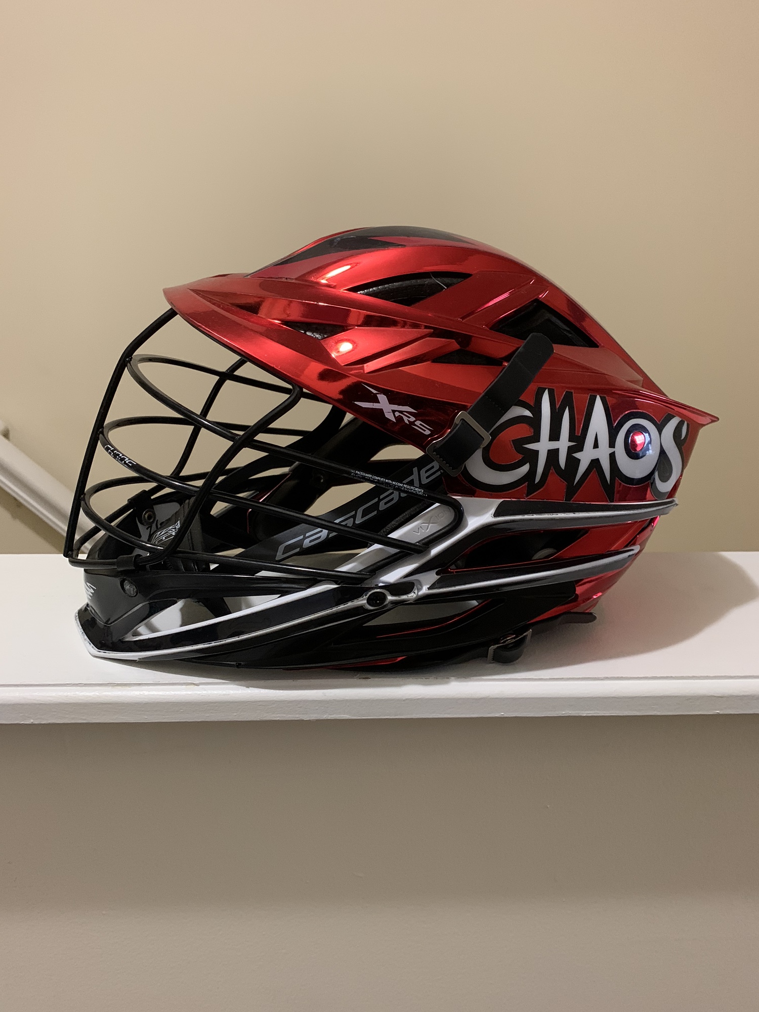 GAME USED 2022 PLL CHAOS XRS HELMET SidelineSwap