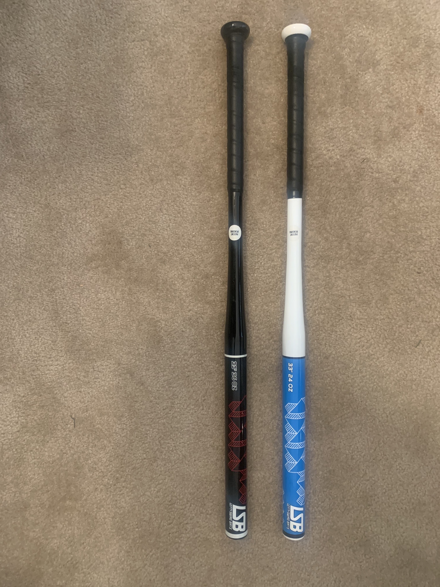 Lefty Swag trining bats SidelineSwap