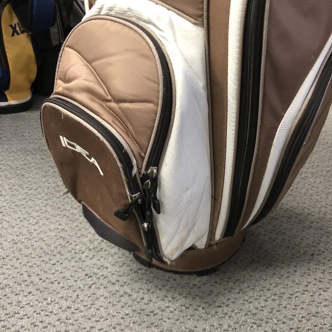 Used Adams Golf Cart Bag 14 Way Golf Cart Bags SidelineSwap