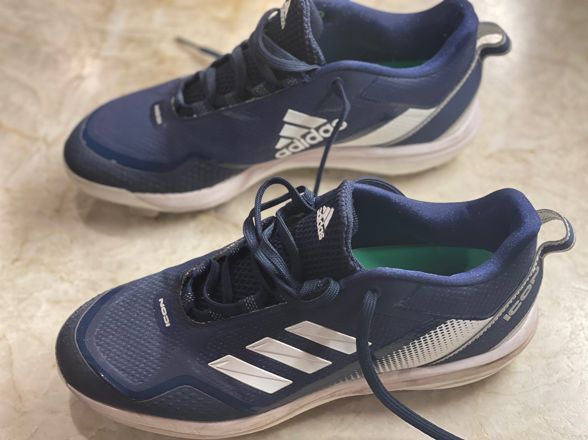 molded adidas baseball cleats