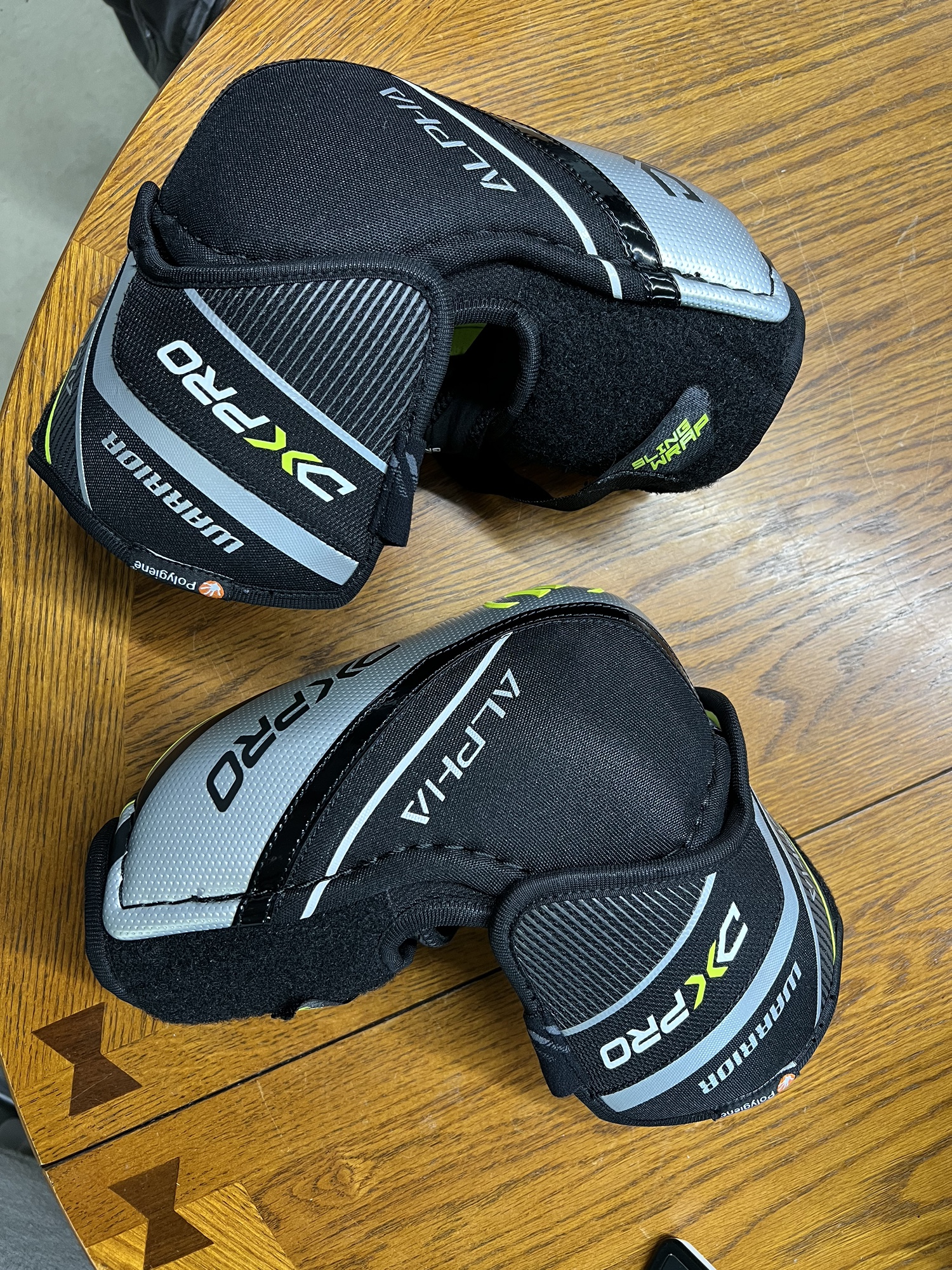 Used Large Warrior Alpha DX Pro Elbow Pads SidelineSwap