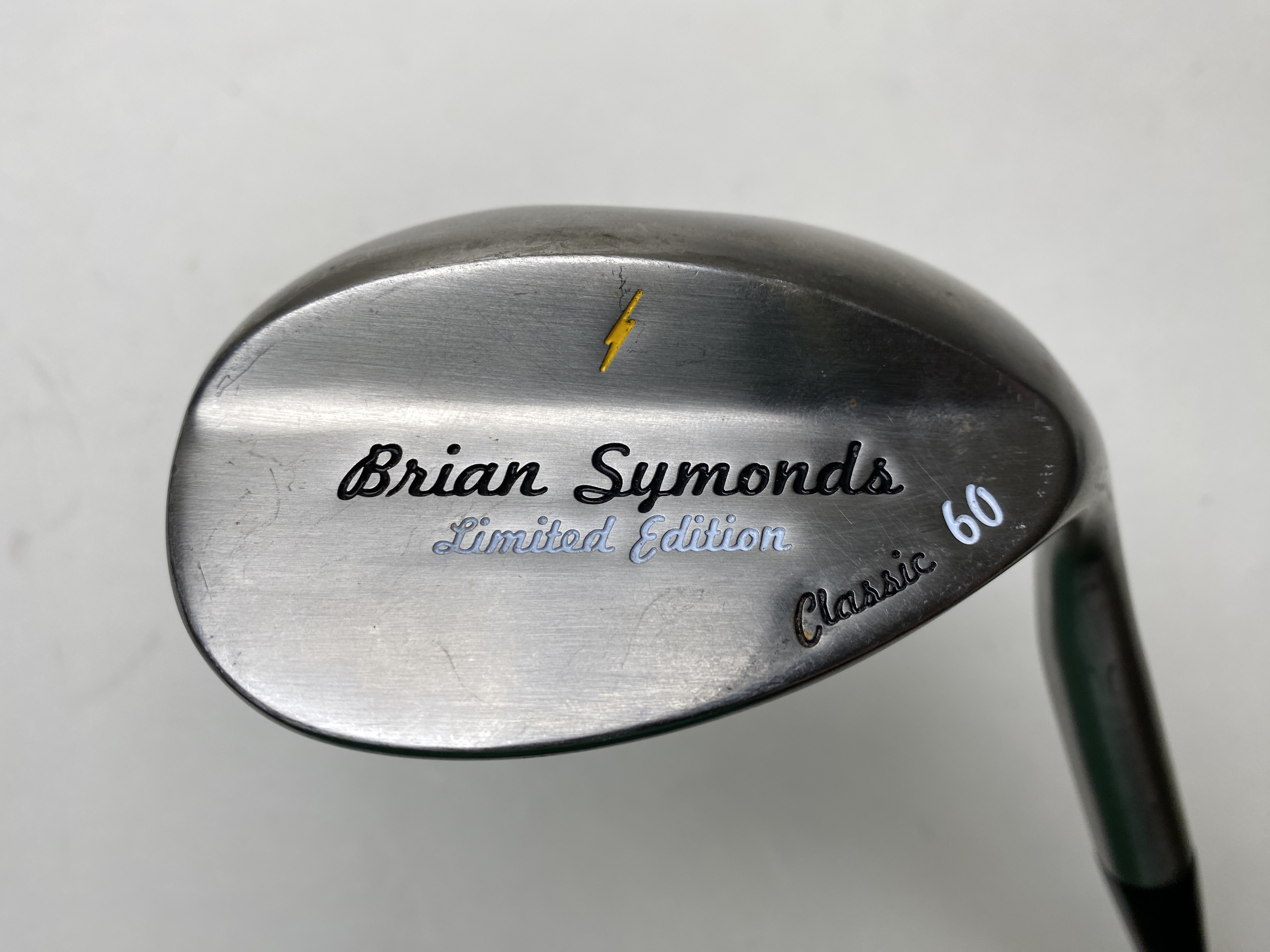 Brian Symonds Classic Lob Wedge LW 60* True Temper Wedge Steel Mens RH