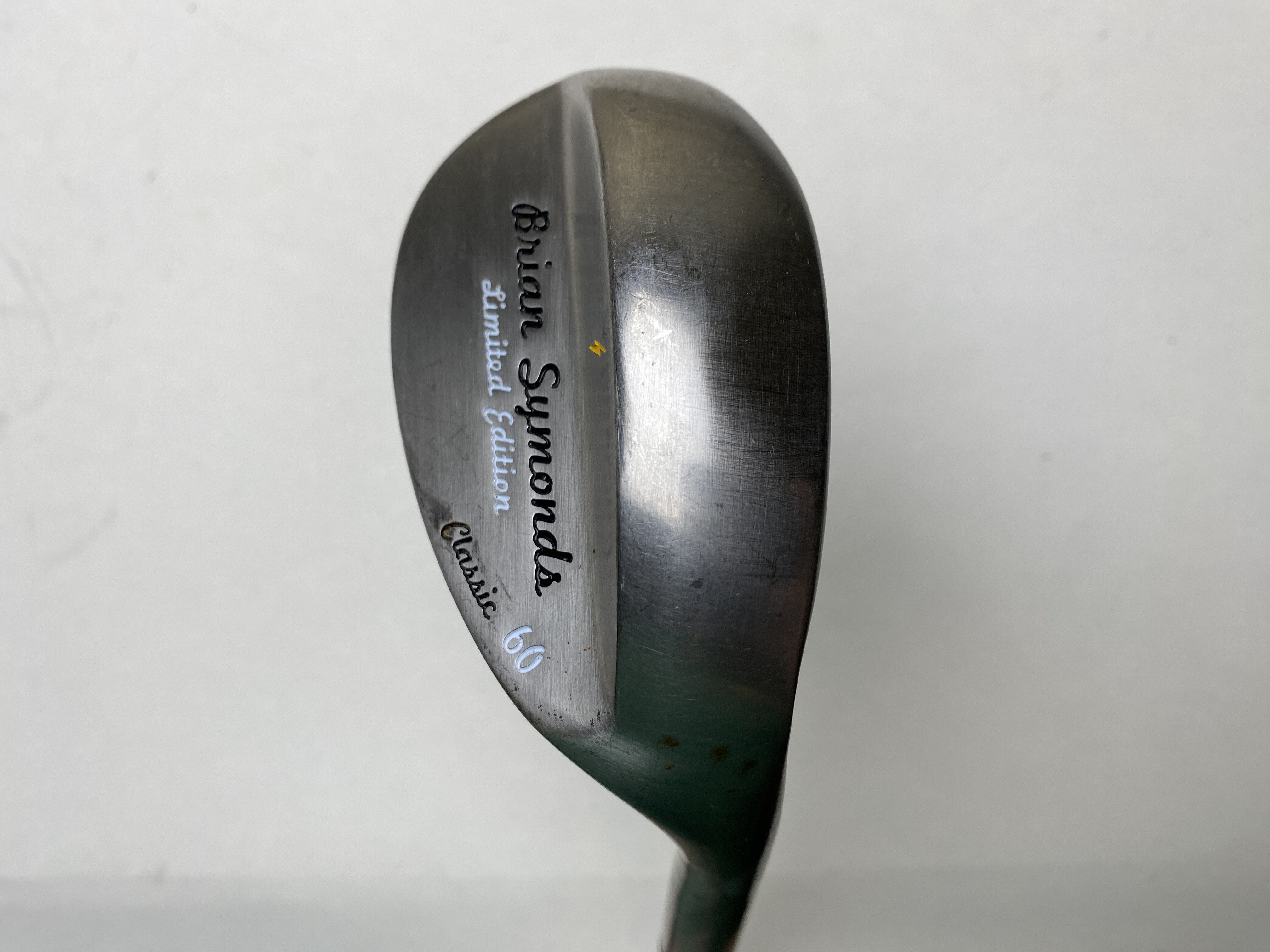 Brian Symonds Classic Lob Wedge LW 60* True Temper Wedge Steel Mens RH