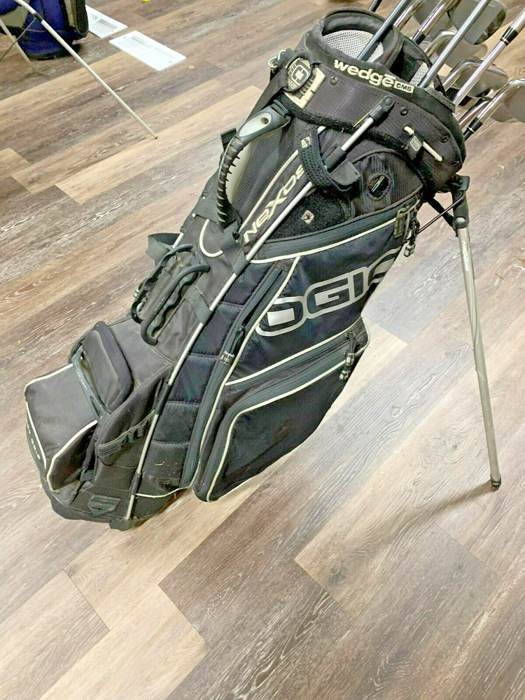 Complete Set of TaylorMade Golf Clubs + Stand Bag SidelineSwap