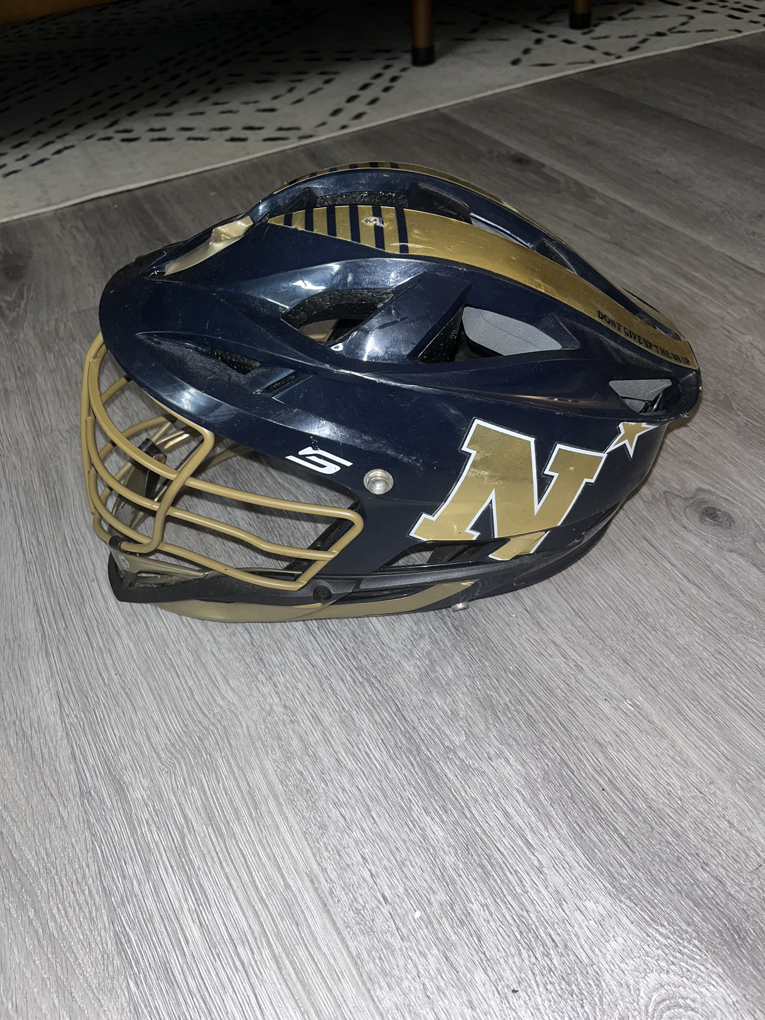Navy Lacrosse Helmet SidelineSwap