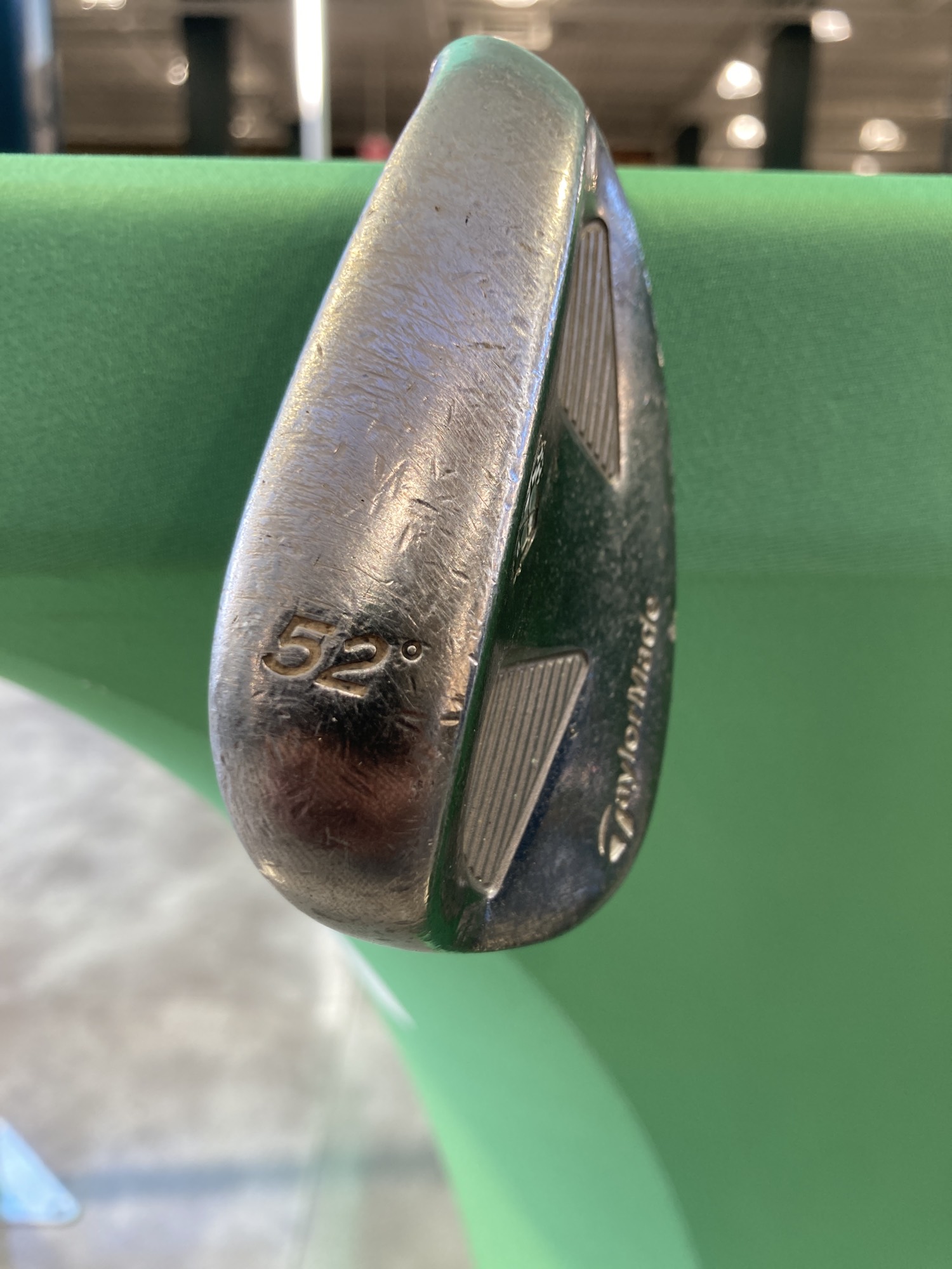 Used Men's TaylorMade rac Right Wedge Wedge Flex 52 Steel SidelineSwap