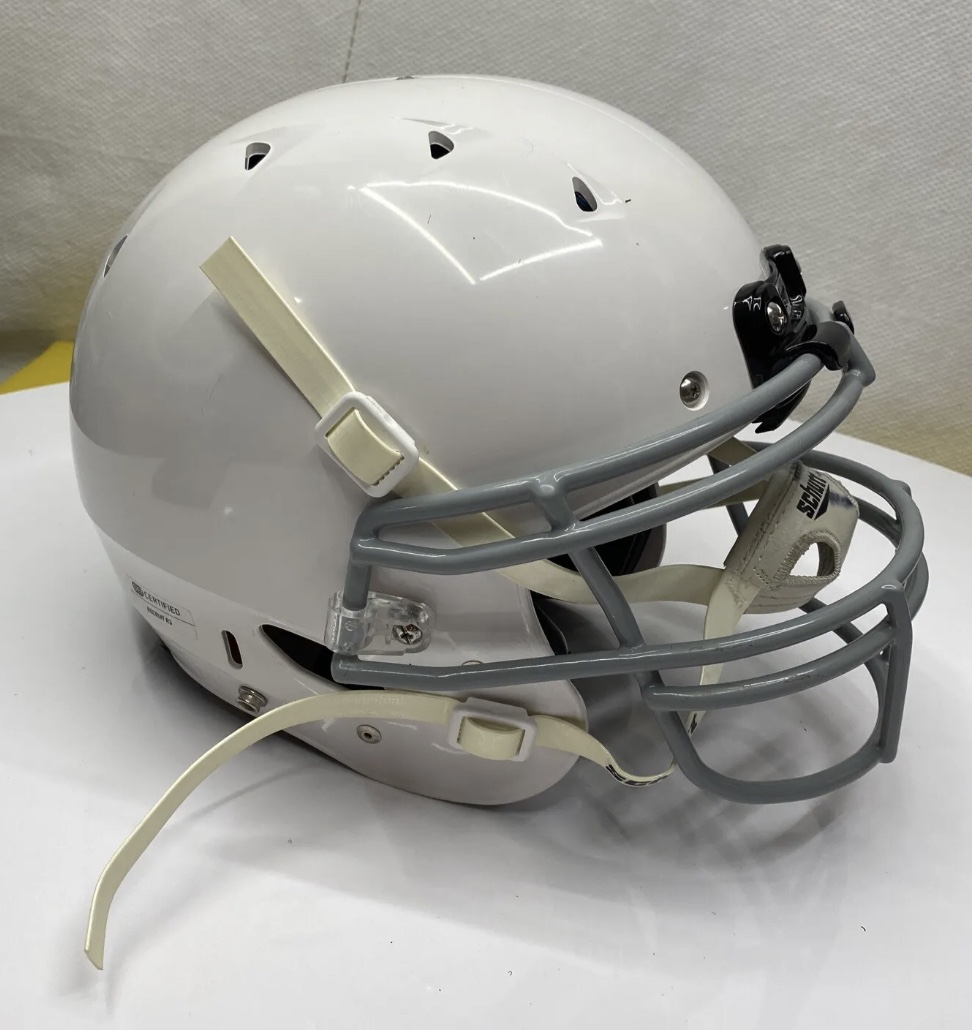 SCHUTT Youth Recruit R3 Size Large Football Helmet 798600 White